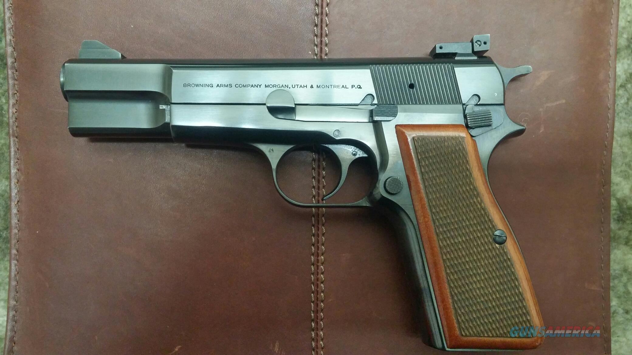 Browning Hi Power Belgium Made 9mm for sale at