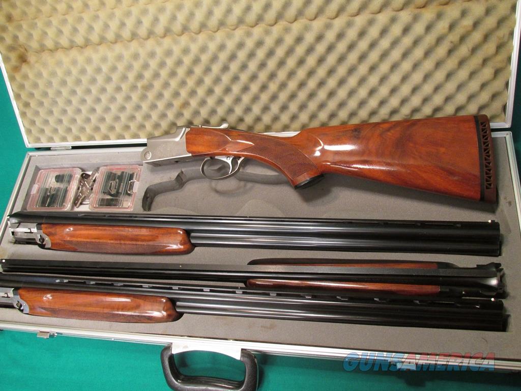 Skb 505 Deluxe O U Skeet Set Field ga For Sale