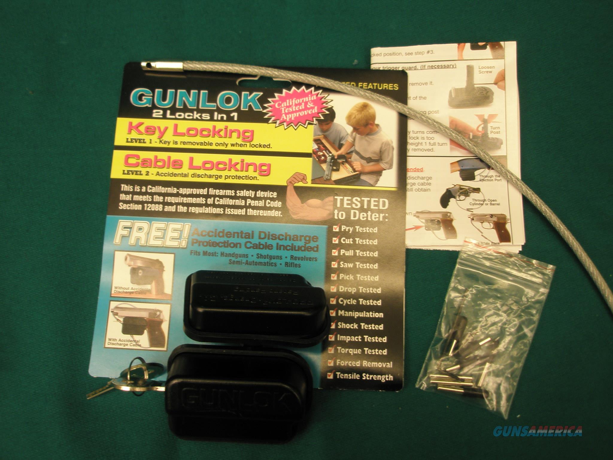 Lot of 5, GUNLOK gun locking device... for sale at