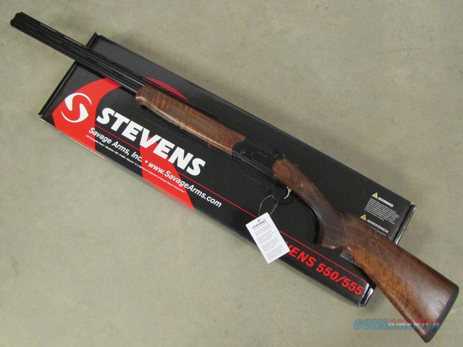 Savage Stevens Model 555 28 Overu For Sale At