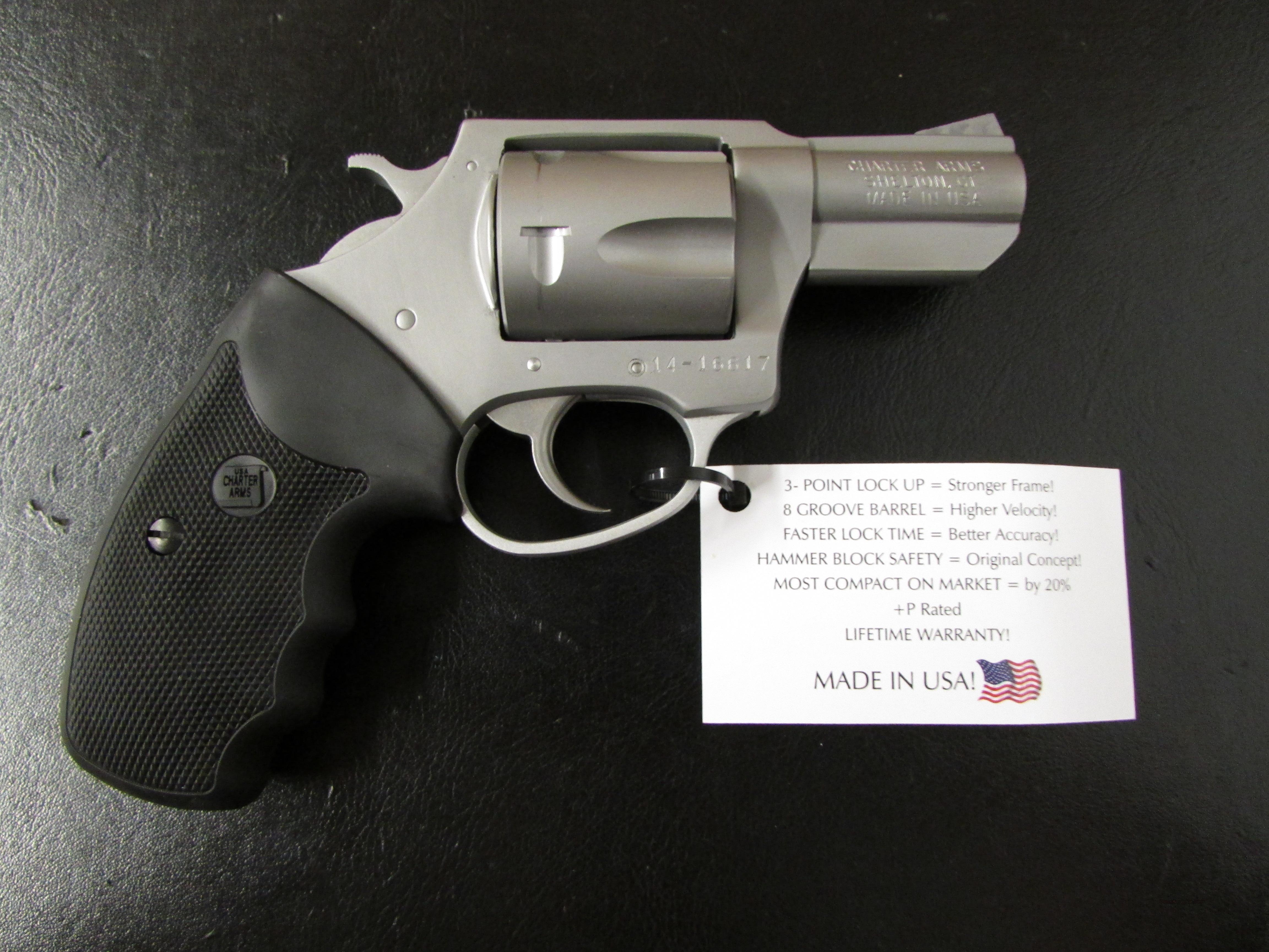 Charter Arms Mag Pug Stainless 357 Magnum For Sale