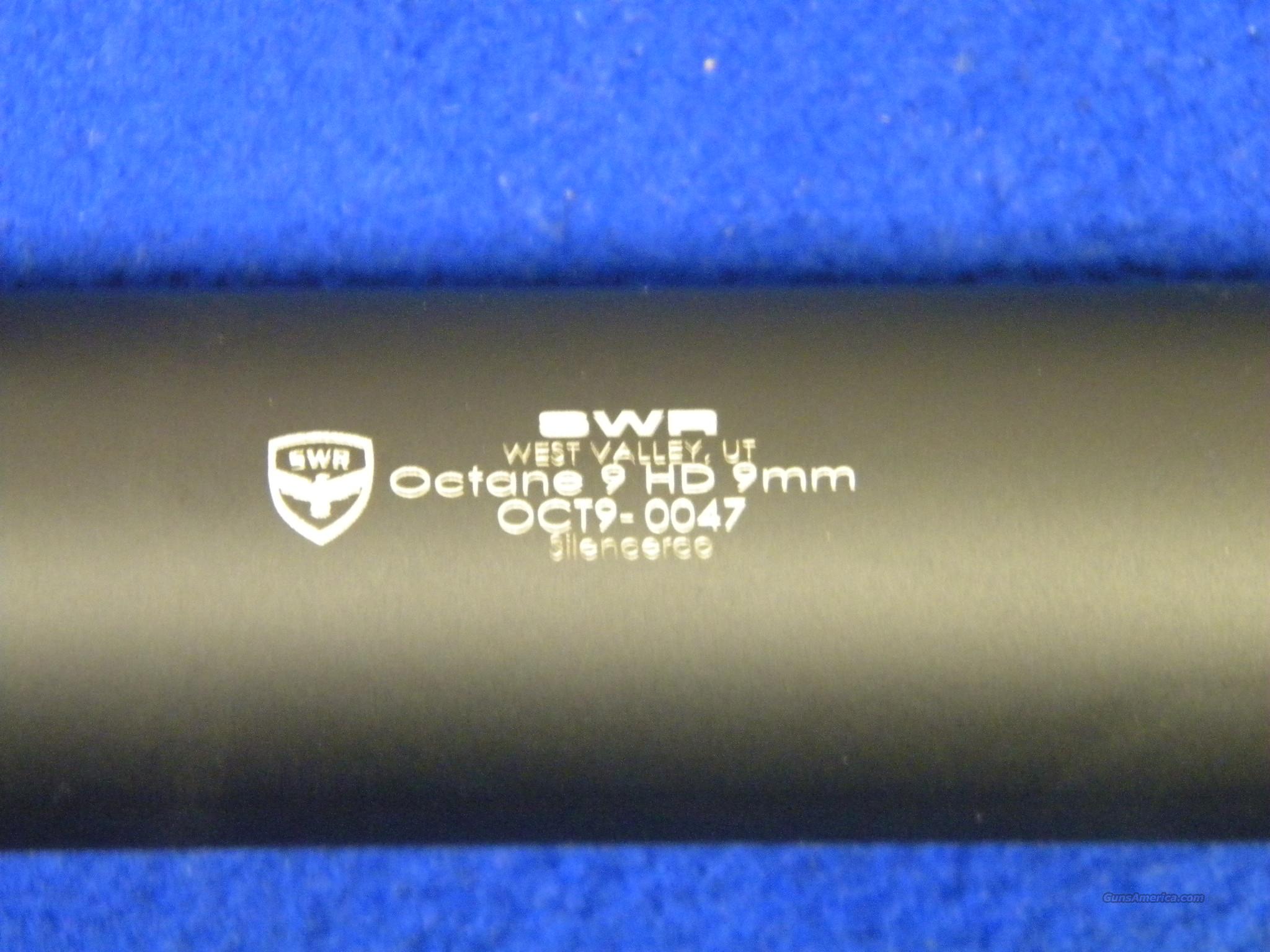SWR Octane 9 HD Suppressor 9mm .300... for sale at