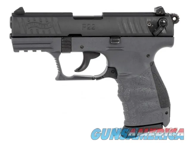 Walther P22 Q .22 LR 3.42" 10 Rds Tungsten Grey / Black 512.07.65