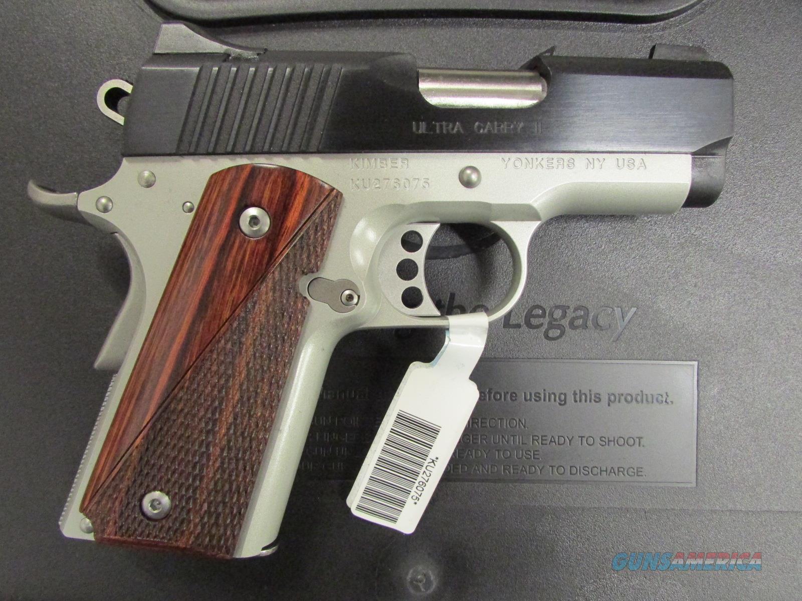 Kimber Ultra Carry II 2Tone 3" .45... for sale at