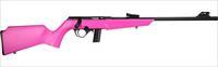 Rossi RB22 Compact Pink .22 LR 16.5" Threaded Black 10 Rds RB22L1611P