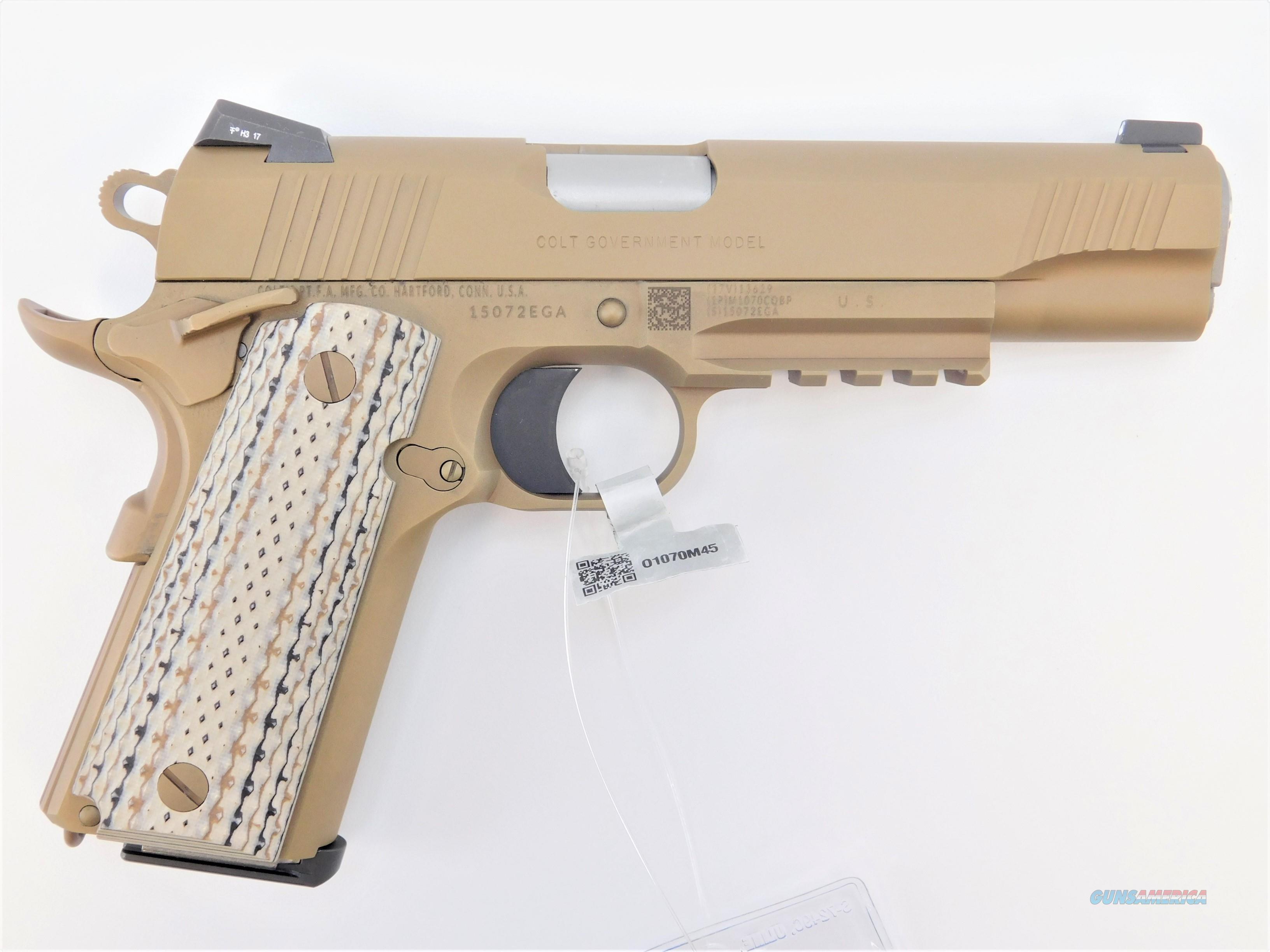 Colt M45A1 Marine CQBP .45 ACP 5" for sale at