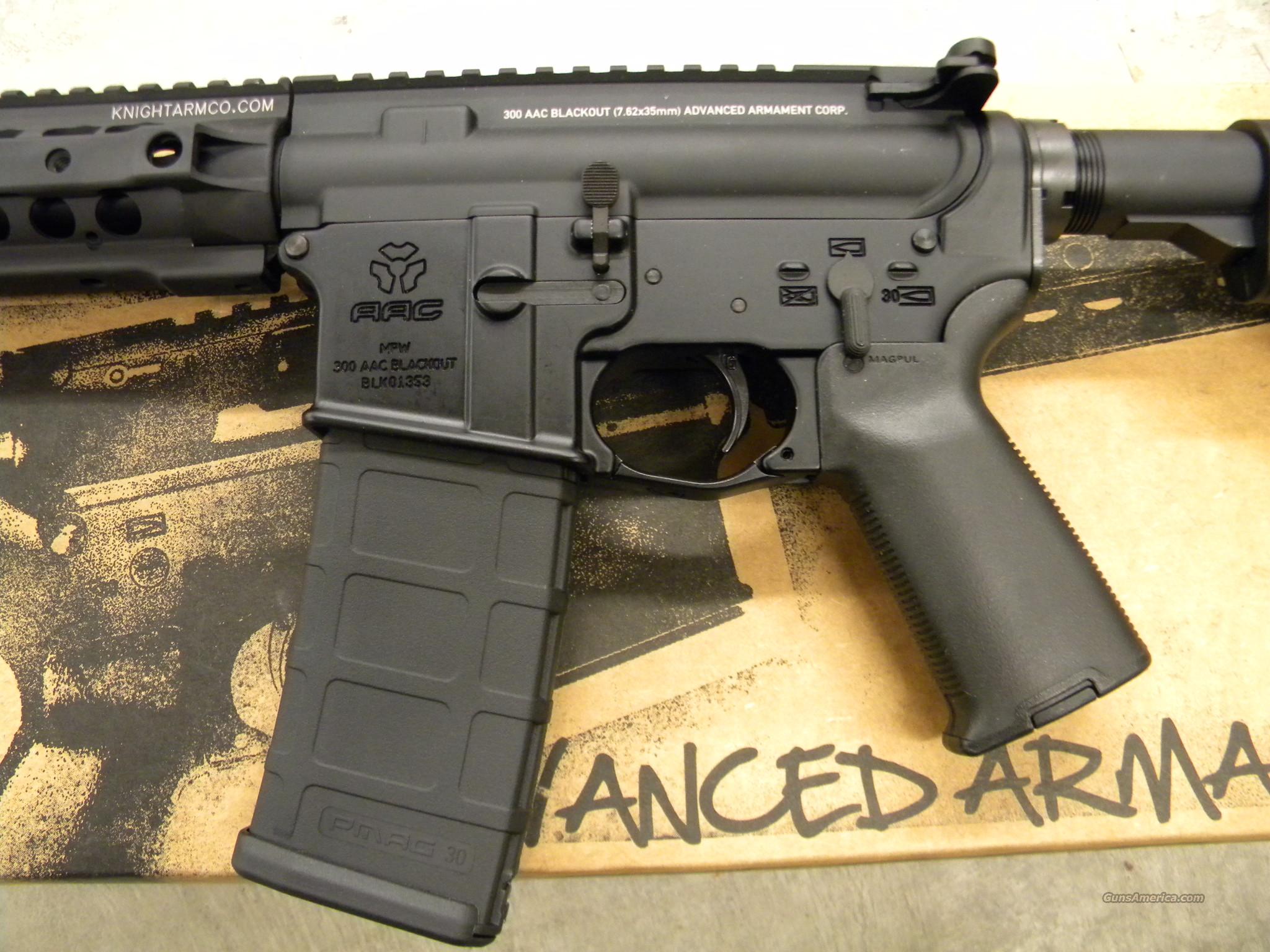 AAC MPW .300 Blackout 9" Barrel SBR AR15 for sale