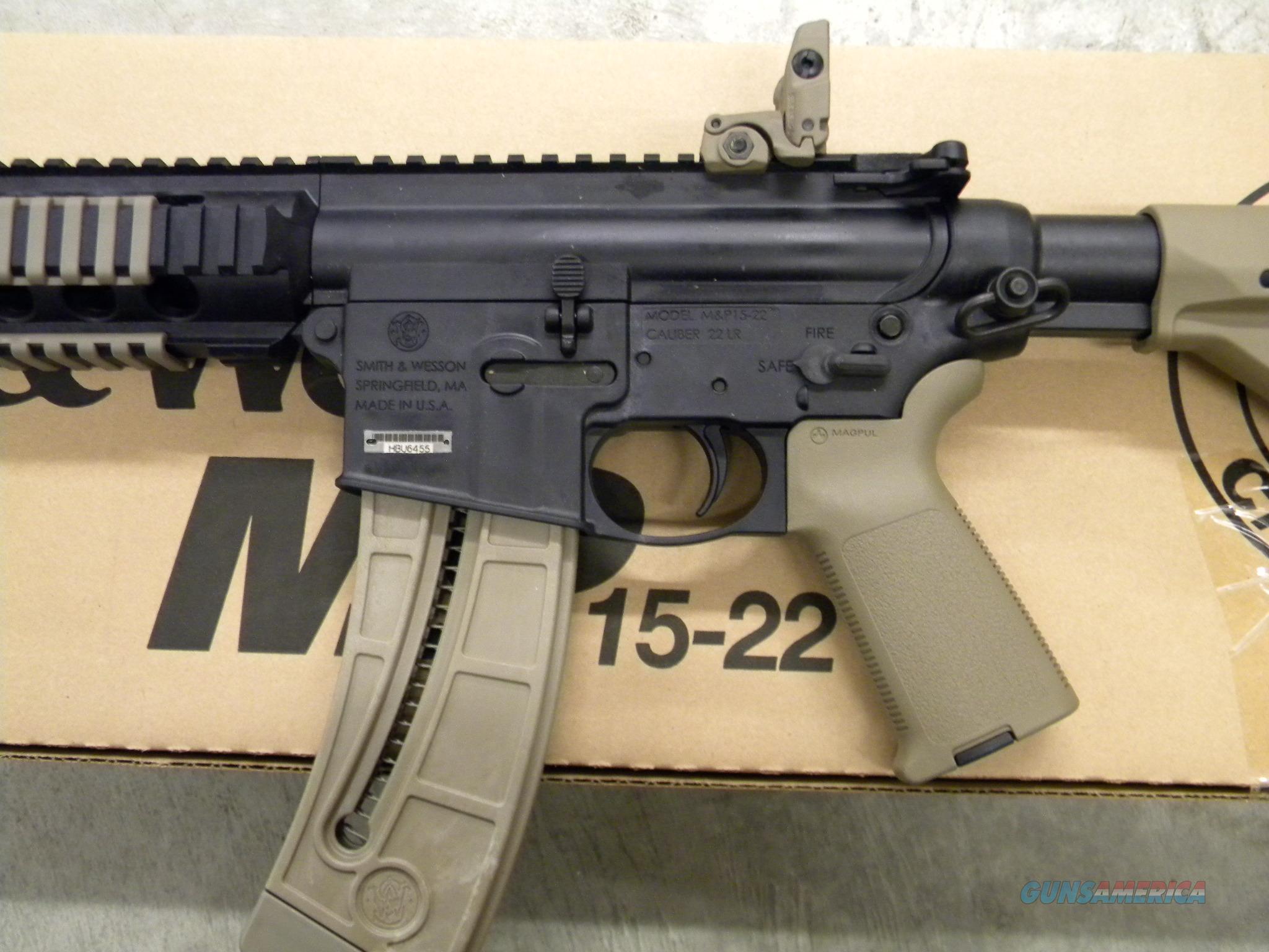 Smith & Wesson M&P1522 MOEFDE .22... for sale at