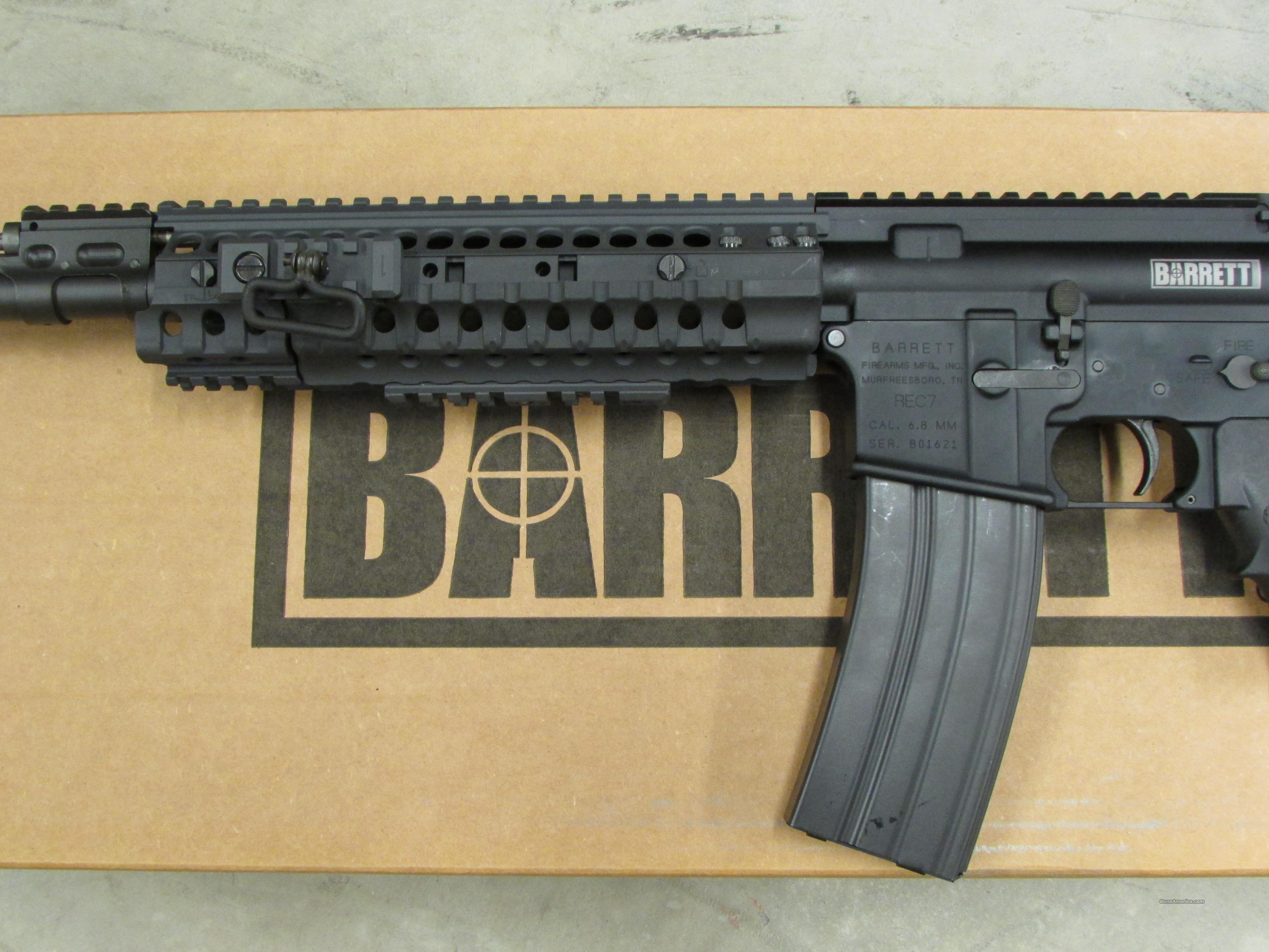Barrett REC7 PistonOperated AR15 for sale at
