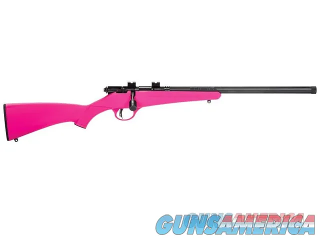 Savage Arms Rascal FV-SR Single Shot Bolt Action .22 LR 16.125" Pink 13835