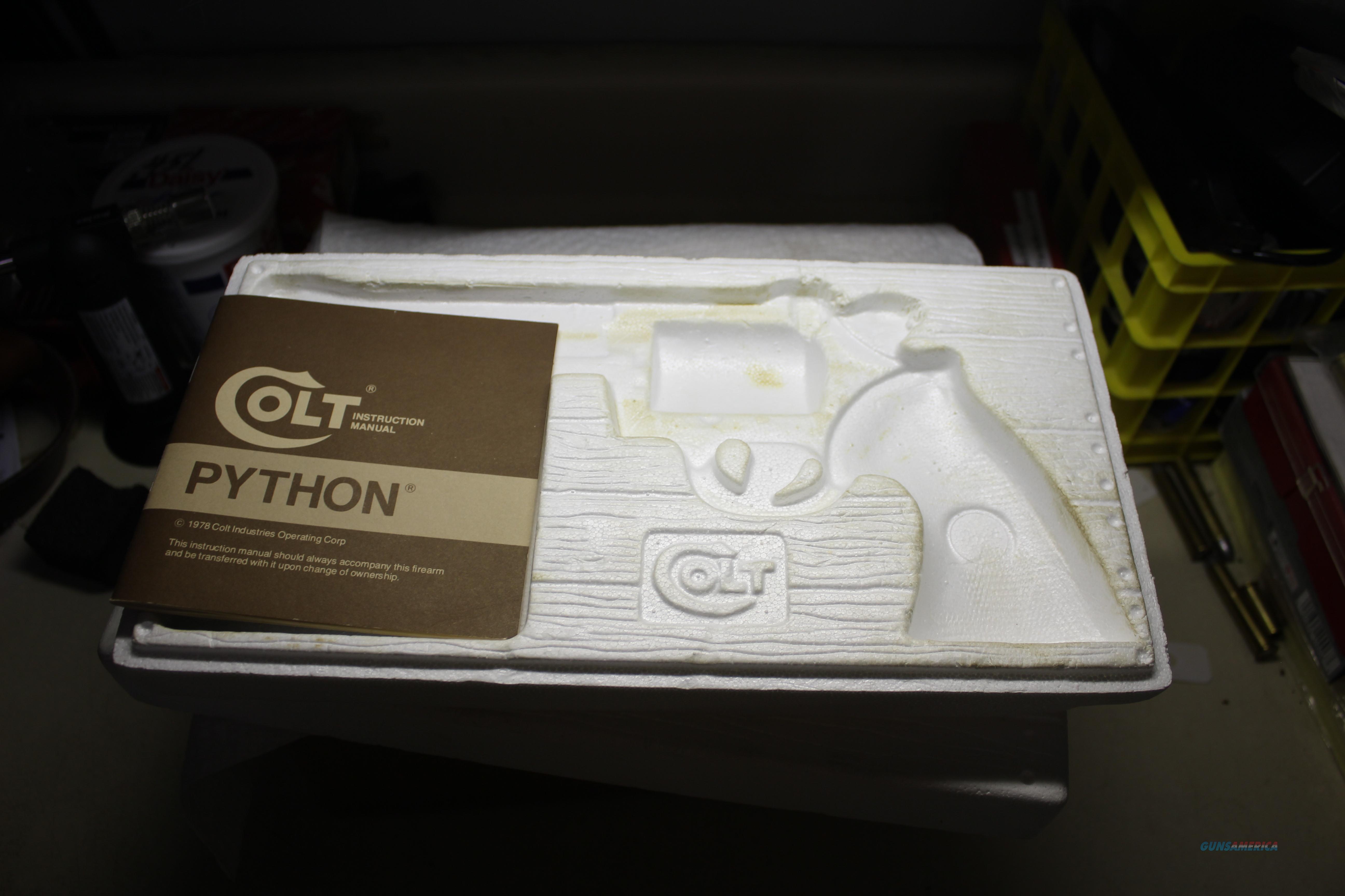 COLT PYTHON BOX for sale at 945671026