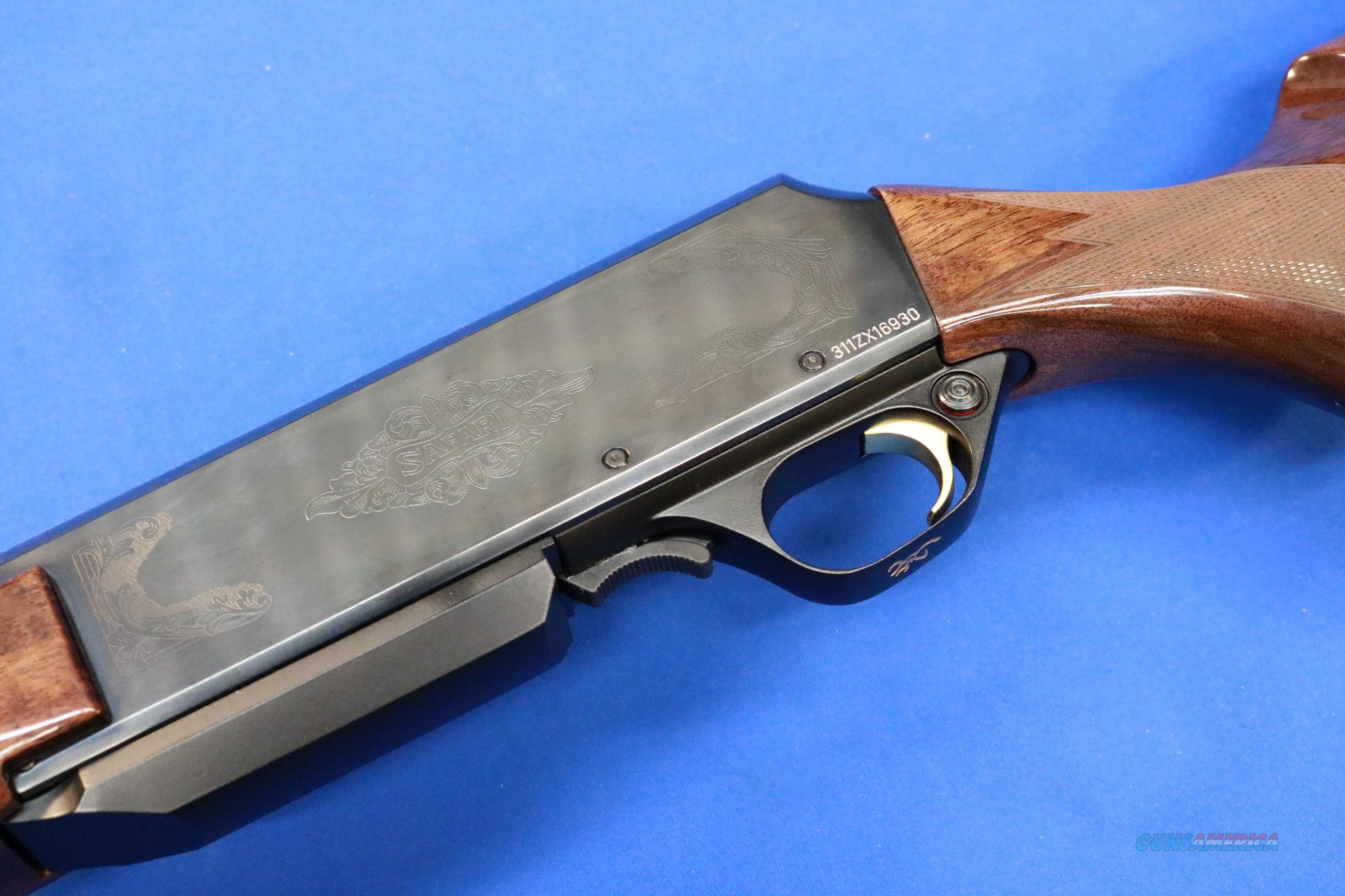 Browning Bar Mk2 Safari 300 Win Semi Auto Rifles At 37E