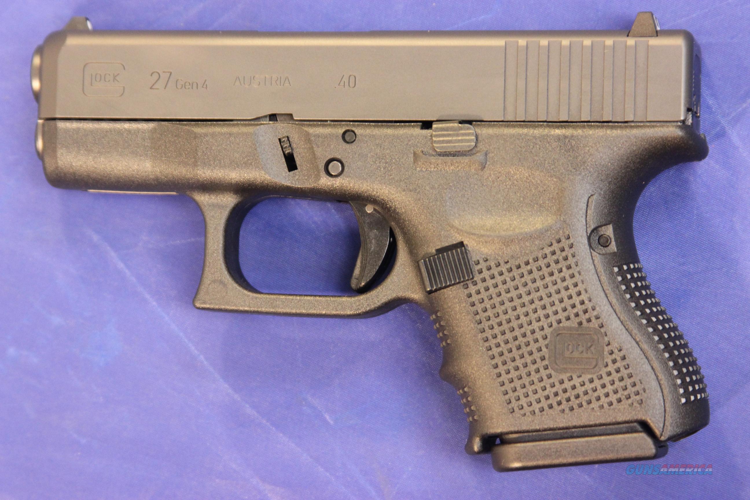 GLOCK 27 GEN 4 .40 SMITH AND WESSON... for sale at
