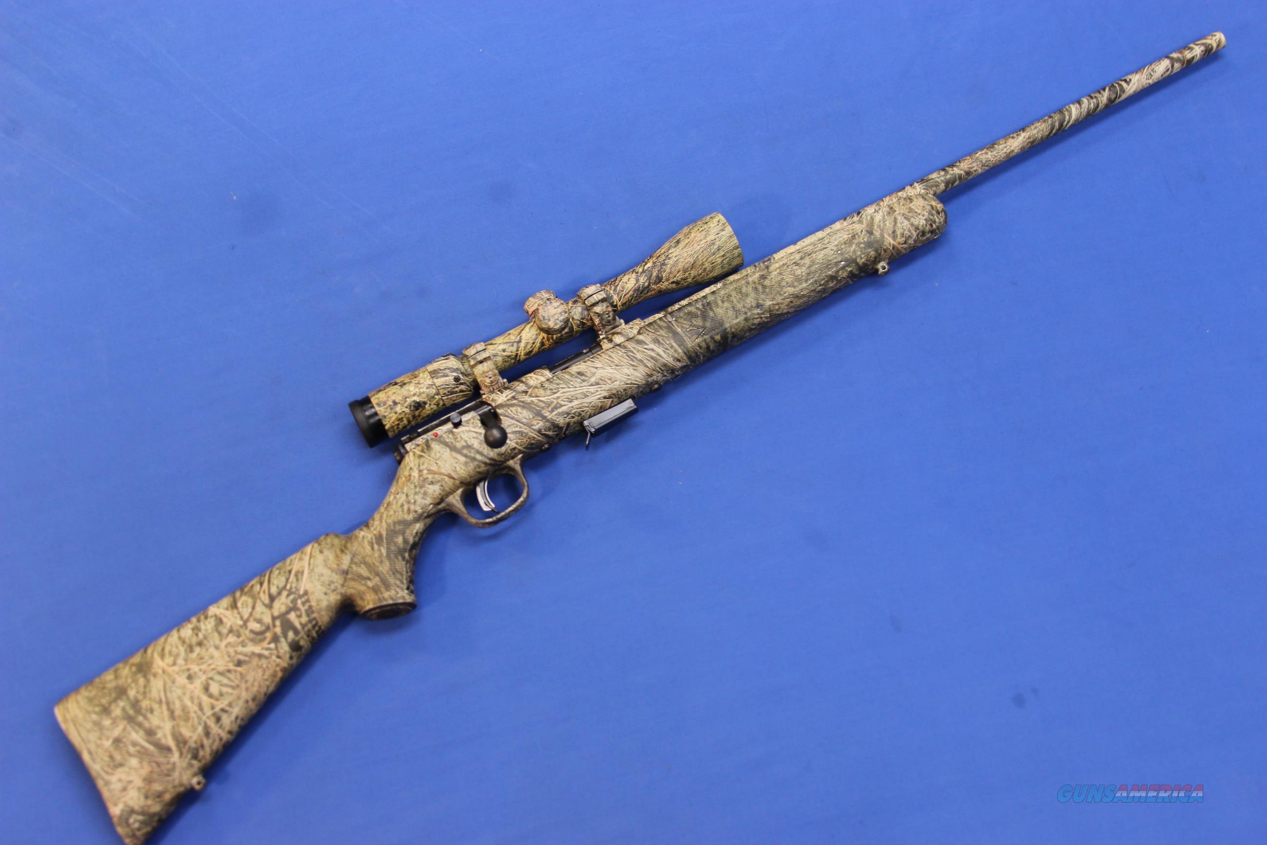 SAVAGE M93 CAMO .22 WMR w/ SCOPE for sale at 910751034
