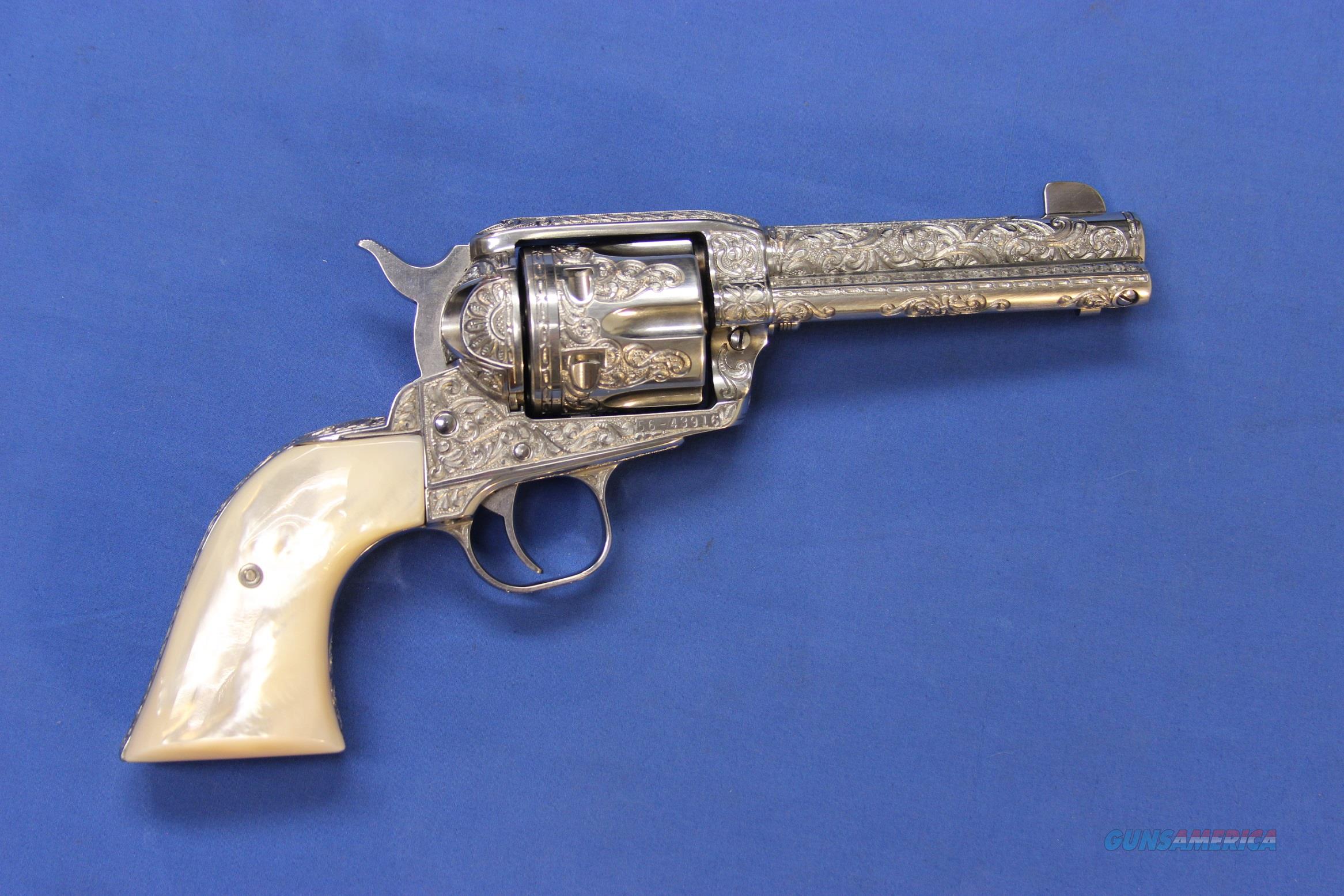 RUGER VAQUERO SS .45 COLT ENGRAVED for sale at
