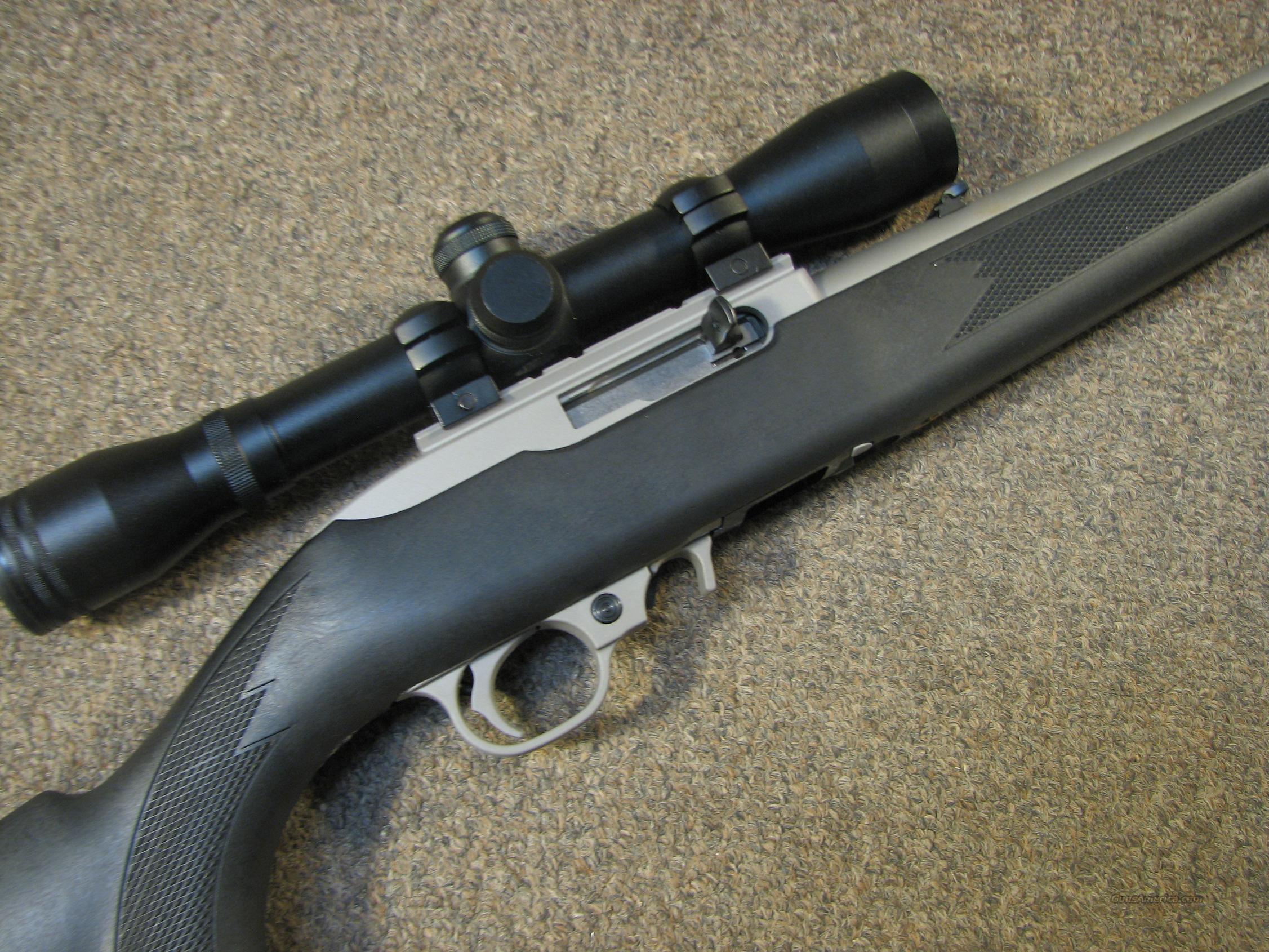 RUGER 10/22 STAINLESS SYNTHETIC .22... for sale at