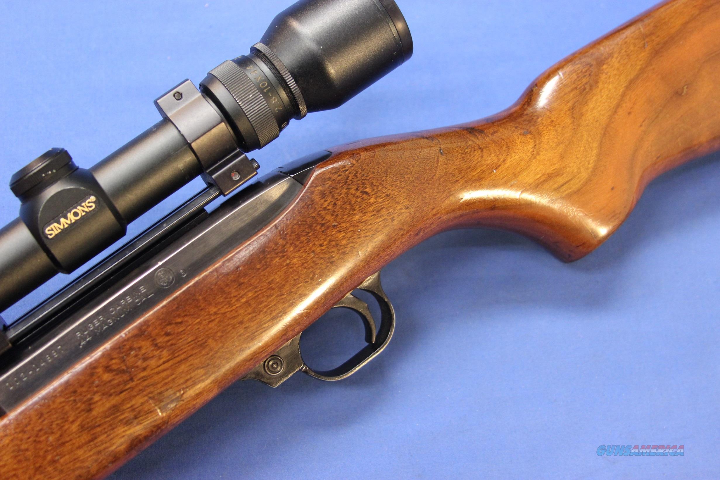 RUGER 44 CARBINE .44 MAG w/ SIMMONS... for sale at