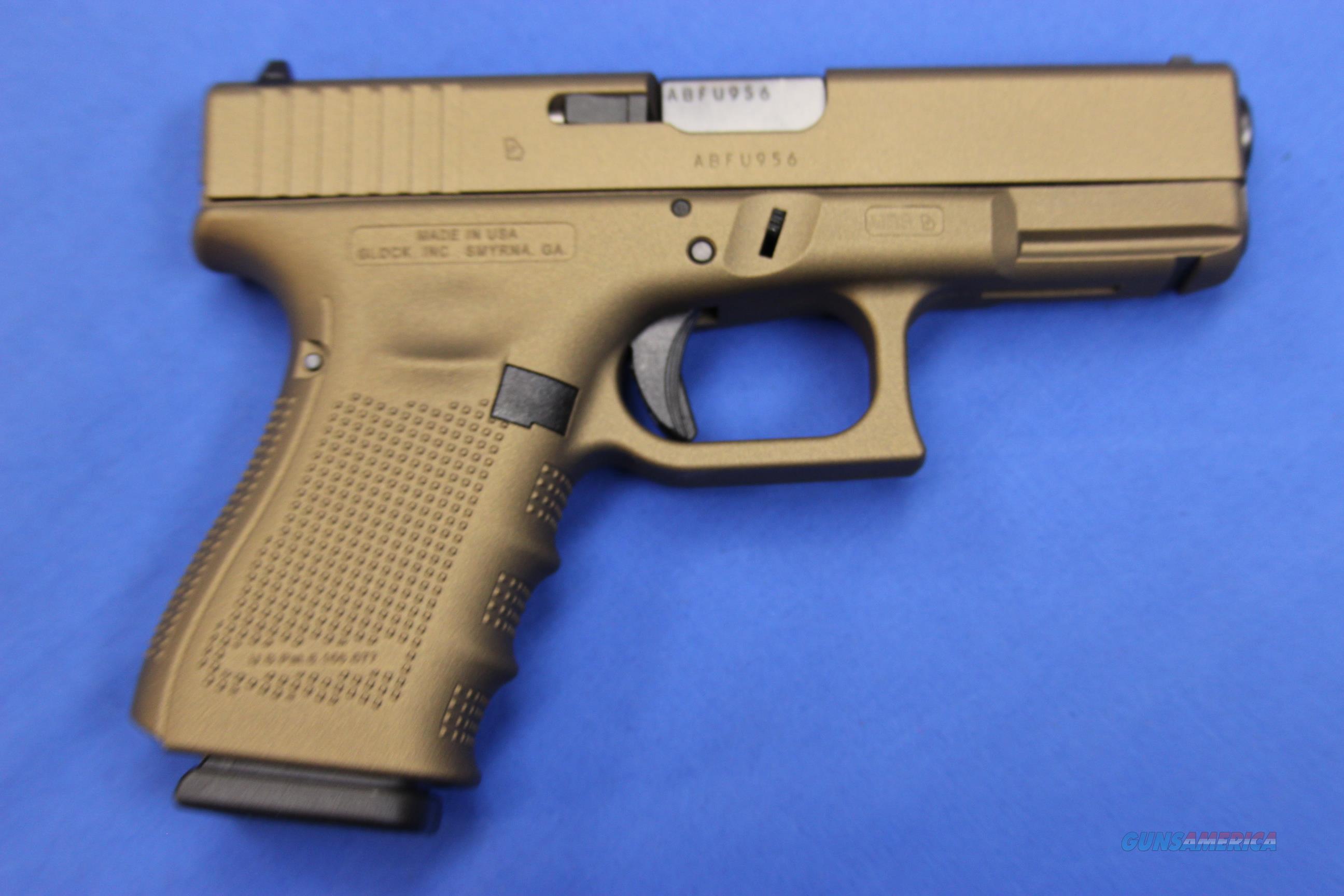 GLOCK 19 GEN 4 9mm BURNT BRONZE CER... for sale at
