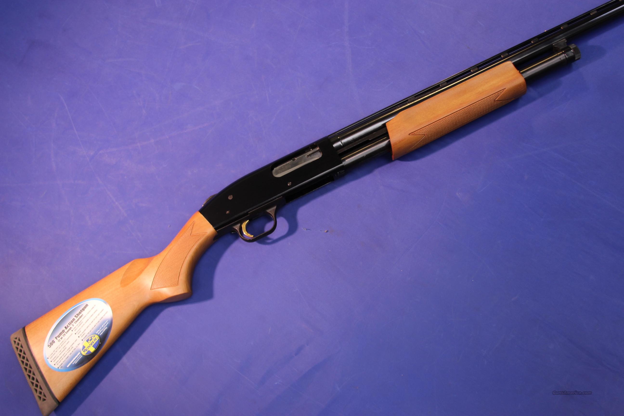 MOSSBERG 500 FIELD 12 GA 28” WOOD for sale at 942559482