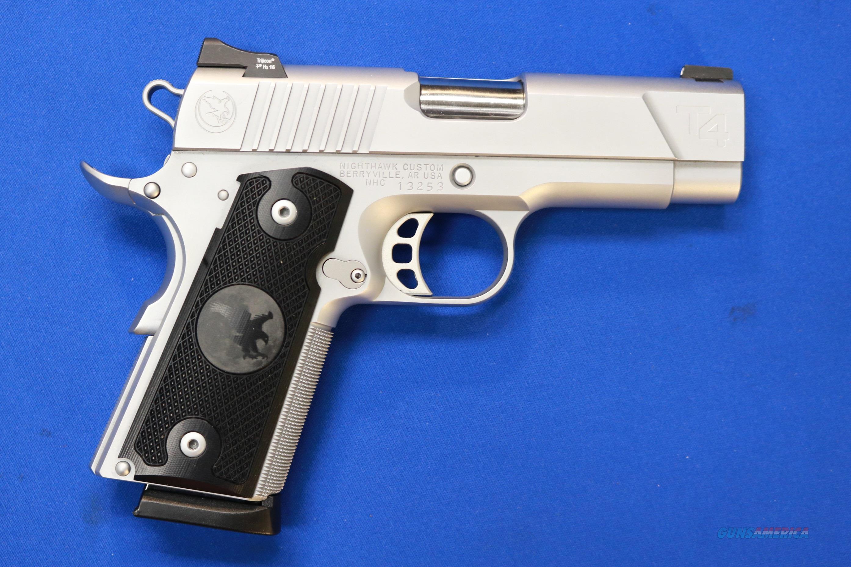 NIGHTHAWK CUSTOM T4 HARD CHROME .45... for sale at