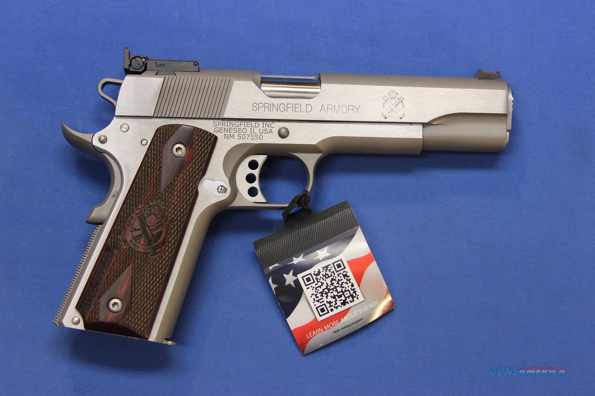 Springfield 1911 Range Officer Stai For Sale At