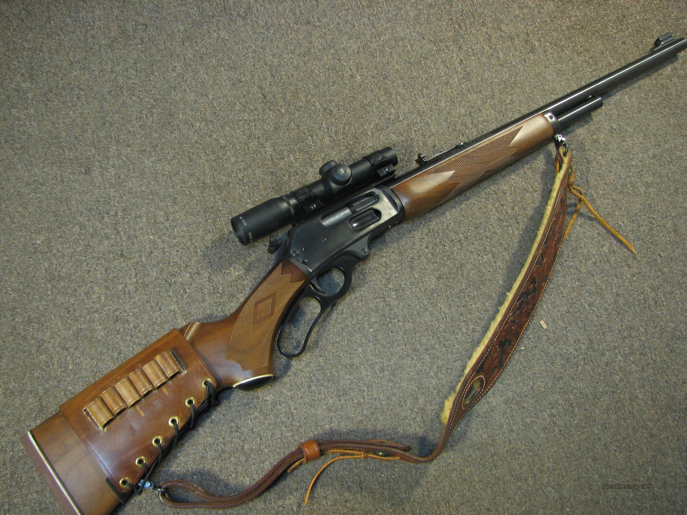 MARLIN 1895 .4570 w/ BURRIS SCOPE for sale at