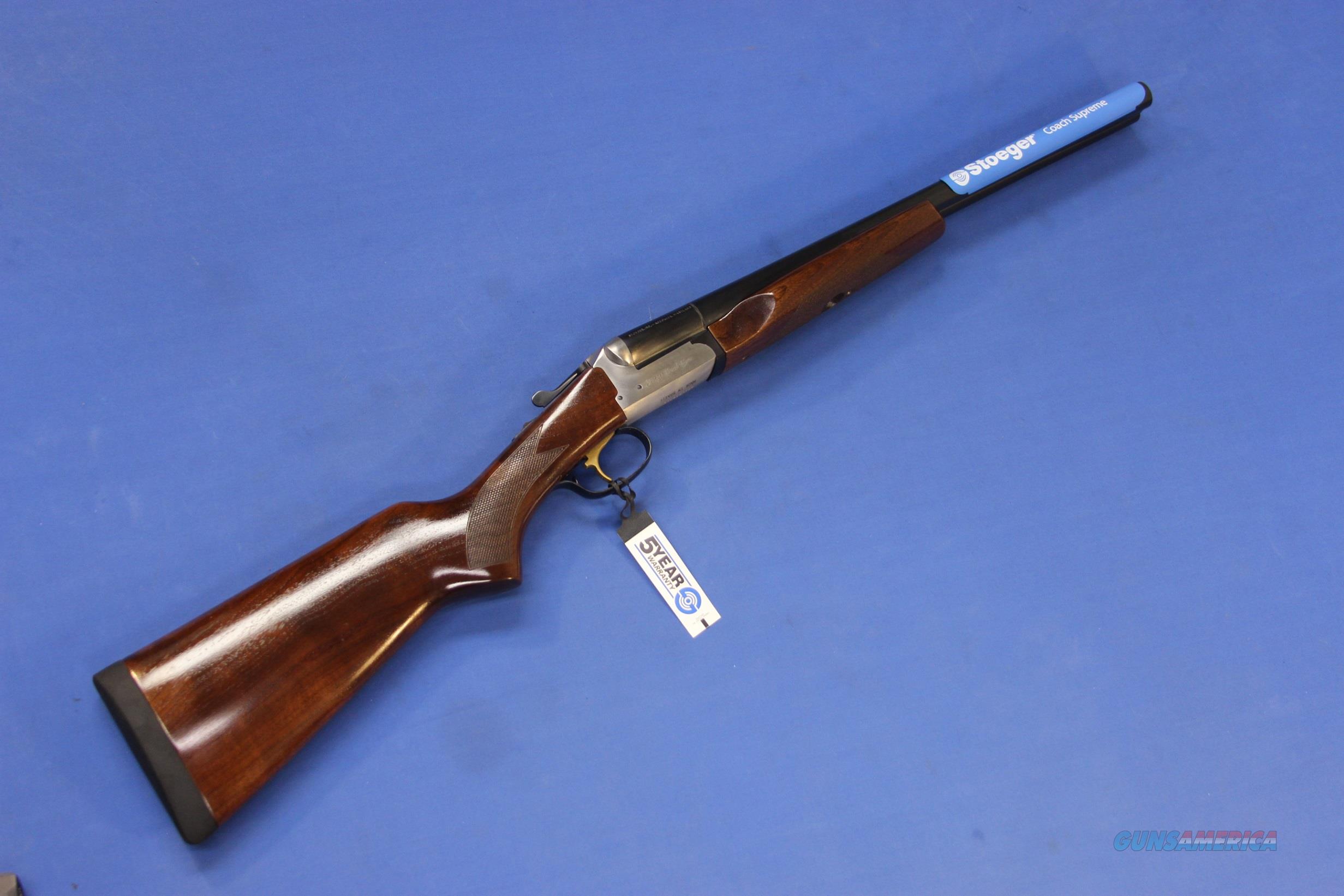 STOEGER COACH GUN SUPREME STAINLESS... for sale at