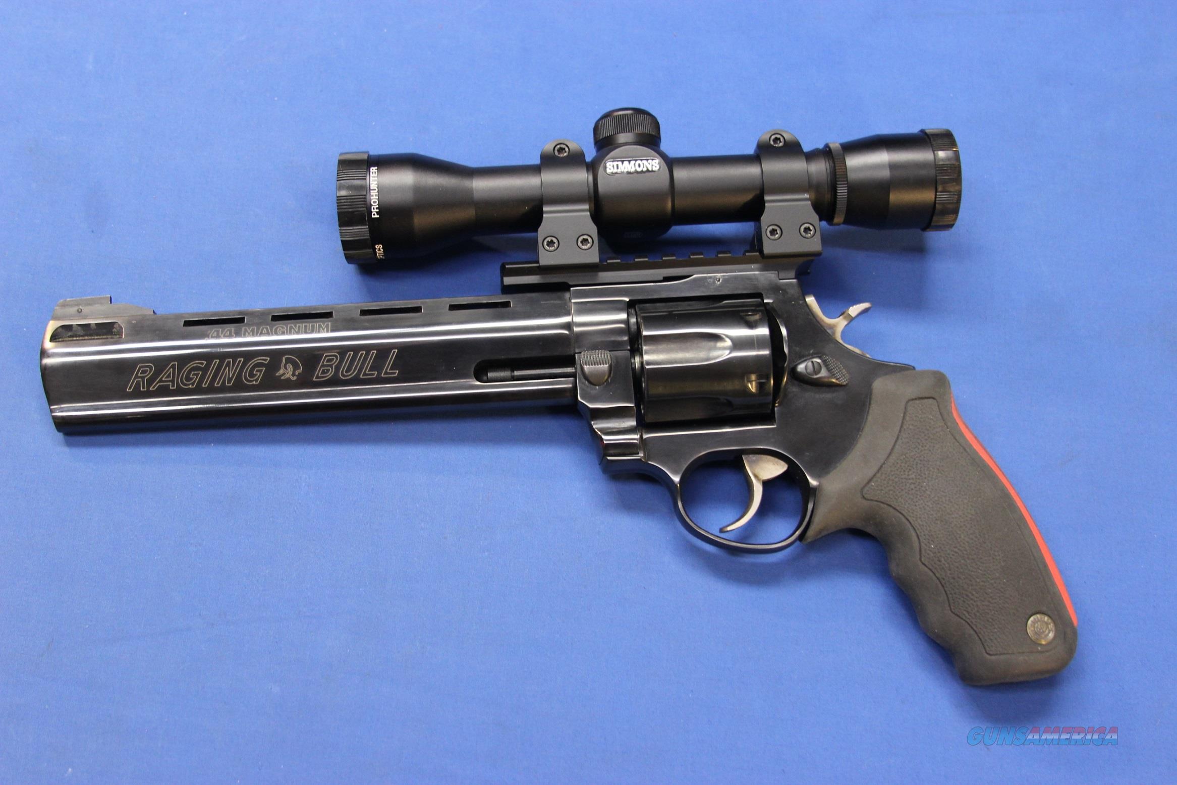 TAURUS 444 RAGING BULL .44 MAG w/SC... for sale at 956545640