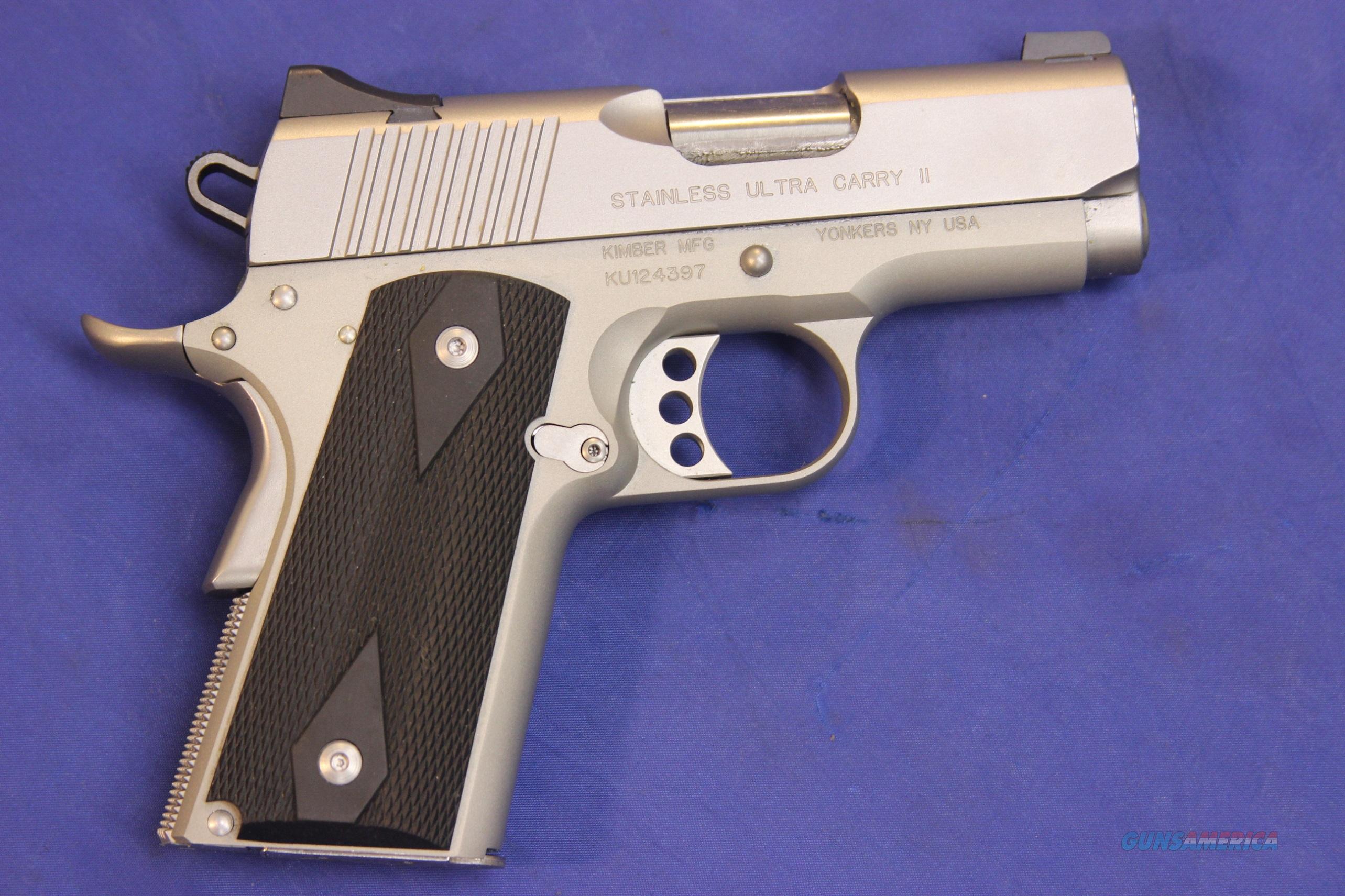 KIMBER STAINLESS ULTRA CARRY II .45... for sale at