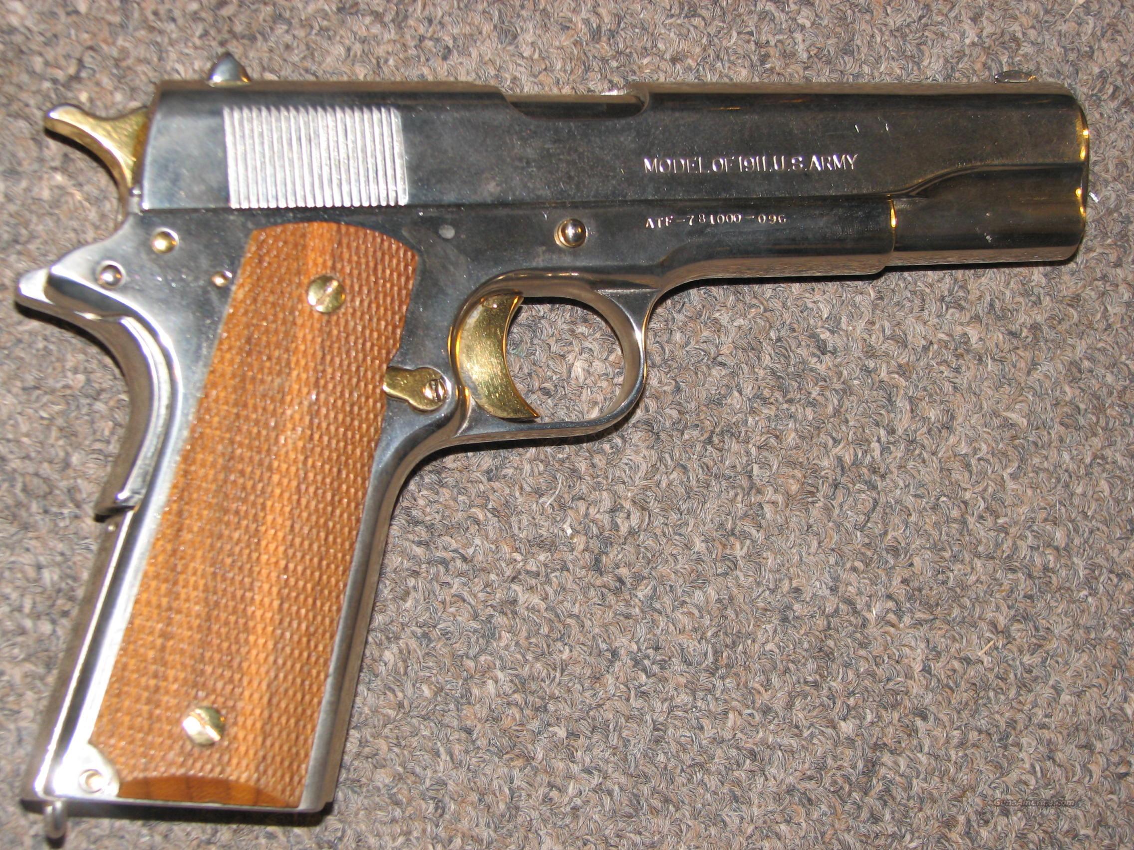 COLT 1911 US ARMY .45 ACP Nickel/... for sale at 959770034