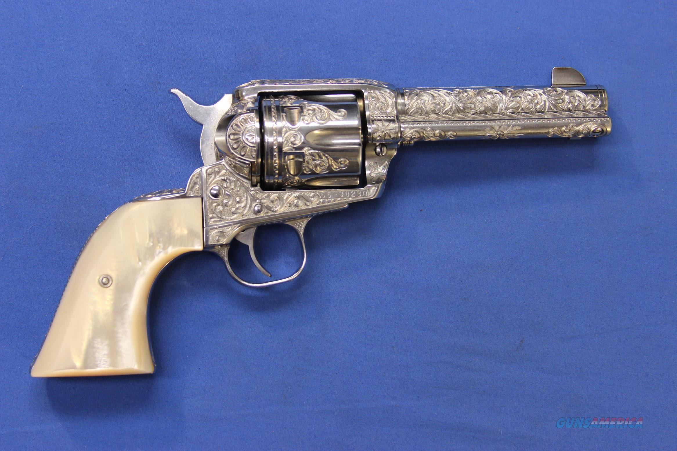 RUGER VAQUERO SS .45 COLT ENGRAVED for sale at
