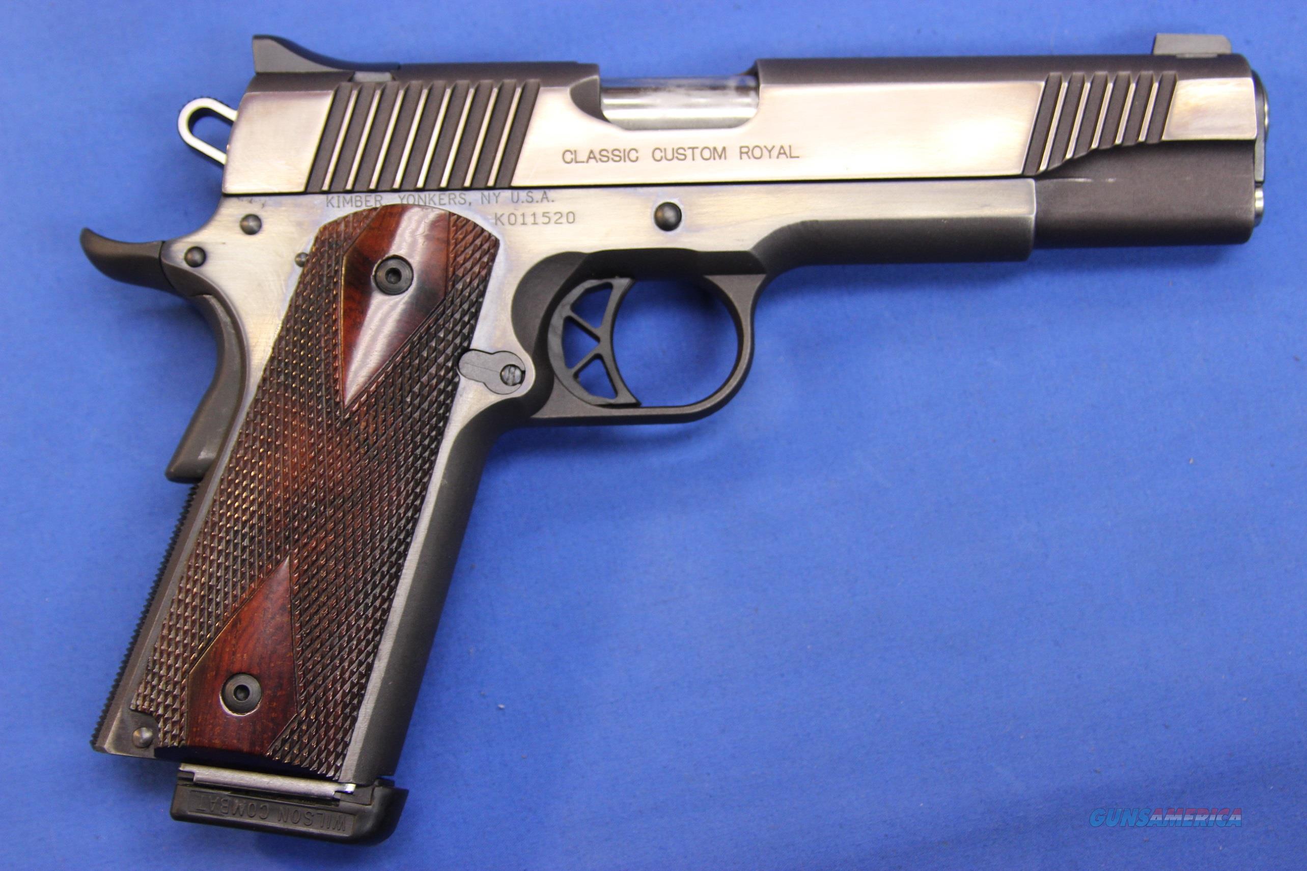 KIMBER 1911 CLASSIC CUSTOM ROYAL .4... for sale at 975553201