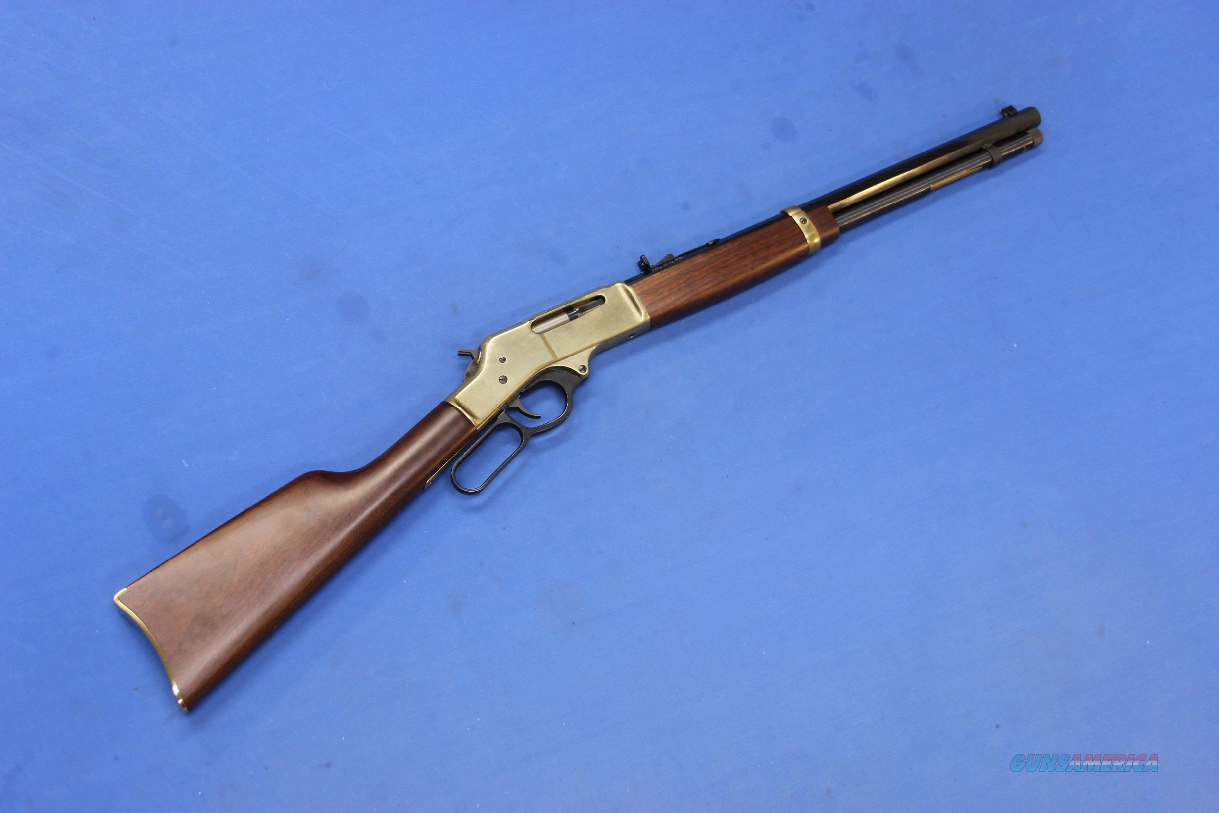 HENRY H009B LEVER ACTION BRASS .30... for sale at 976219186