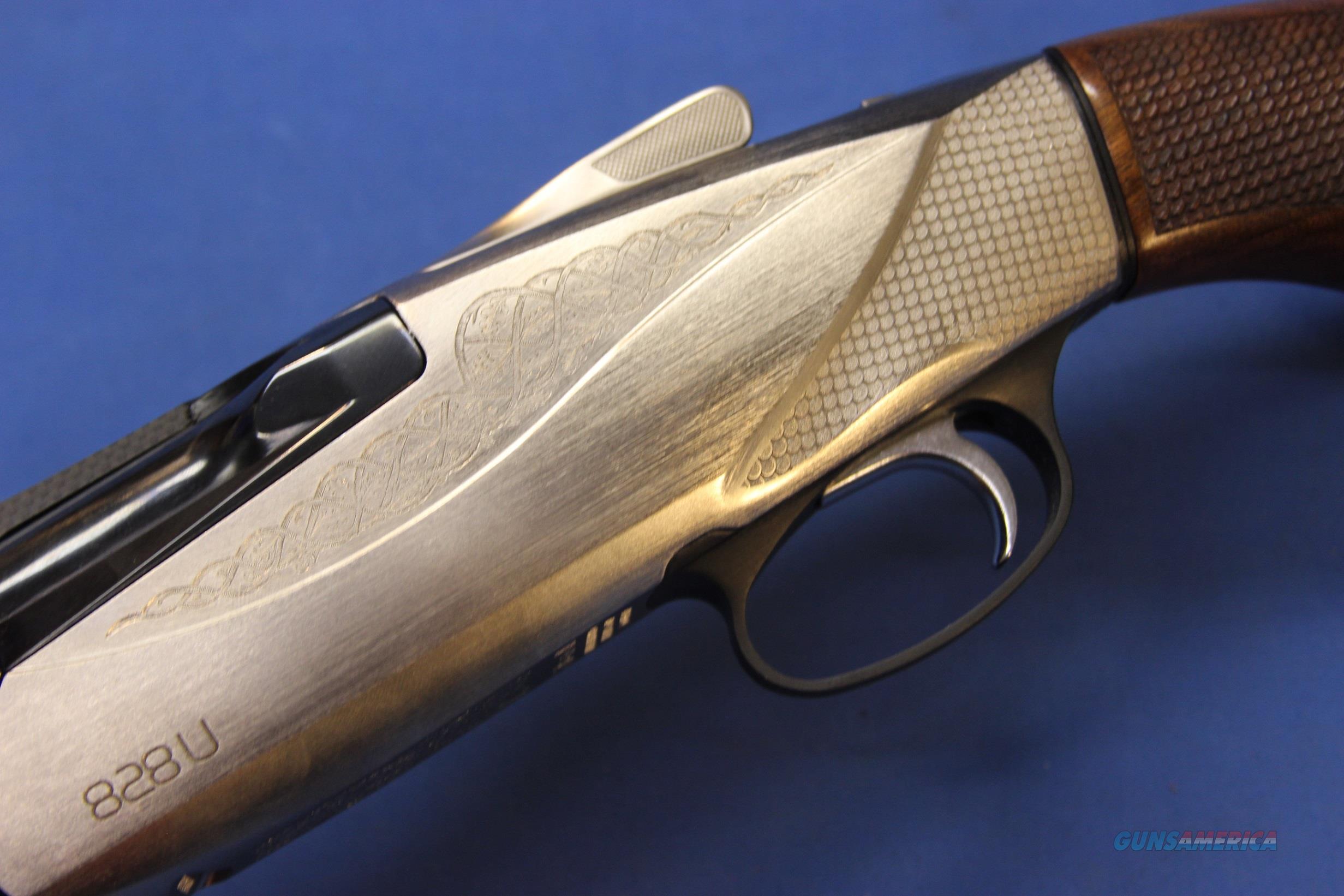 BENELLI 828U NICKEL ENGRAVED 12 GA for sale at