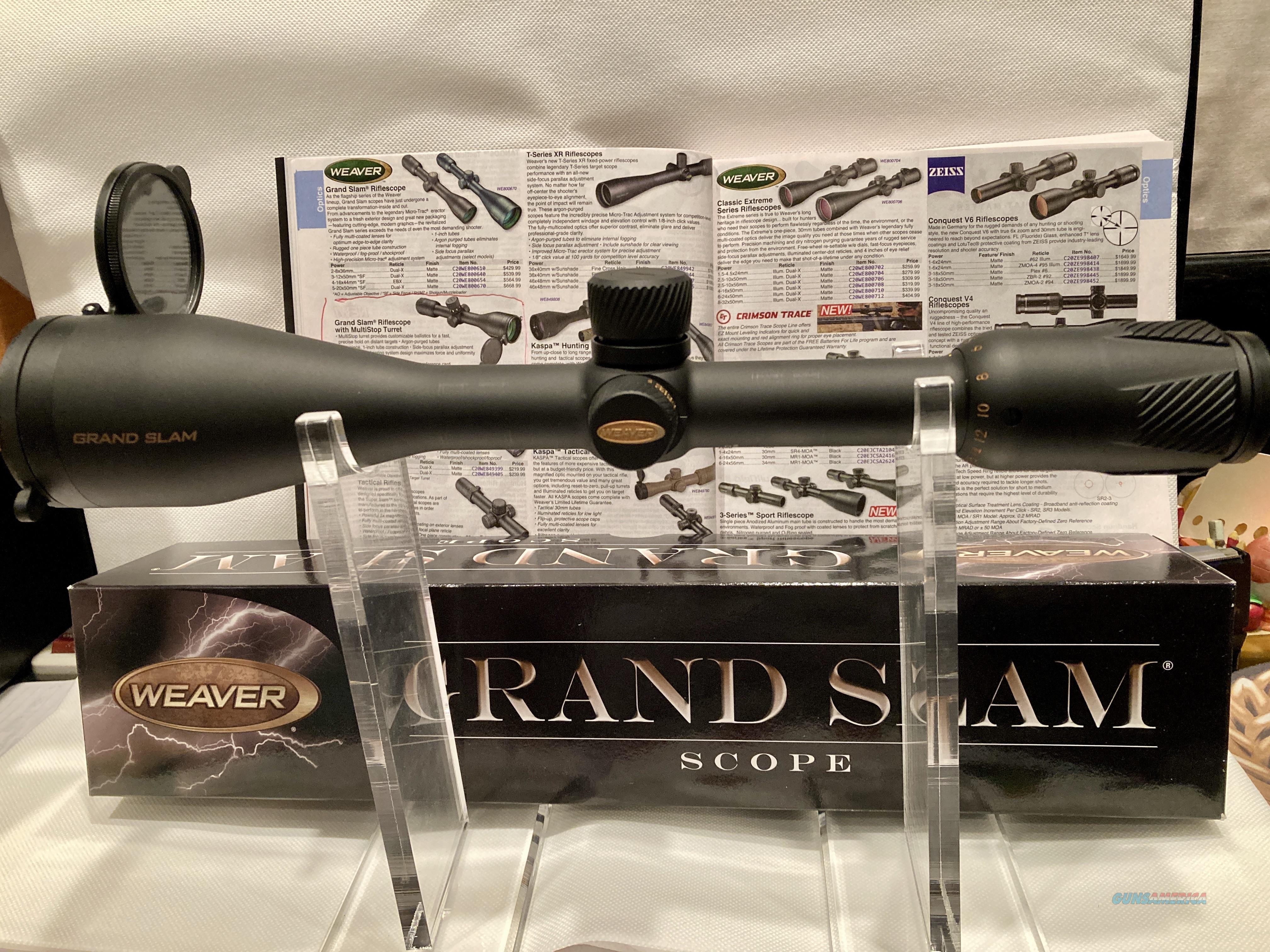 WEAVER GRAND SLAM RIFLE SCOPE 5X20X... for sale at