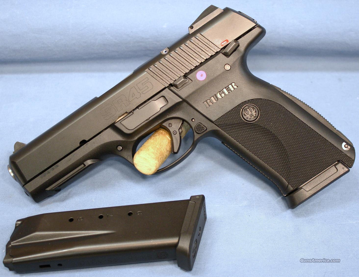 Ruger SR-45 Semi-Automatic Pistol .45 Auto for sale