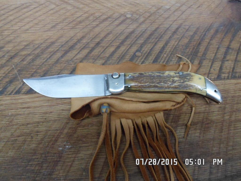 KABAR "GRIZZLY" UNION CUTLERY CO.FOLDING SRAG for sale