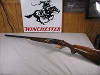 7832  Winchester 23 LD Light Duck, also known as Lady Duck, 20GA, SXS, 28" barrel, solid rib, white bead front and mid sight, very nice checkered walnut, jeweled box lock, pistol grip, will take steel shot, moly chromium barrels, right barr