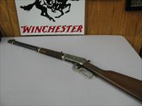 7677 Winchester Model 94AE, 30-30, NRA  limited to 500,  engraved Deer on receiver Adjustable rear sight, Winchester butt plate