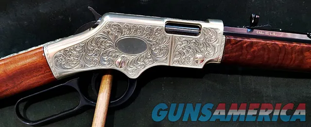 HENRY REPEATING ARMS FULLY ENGRAVED GOLDEN BOY 22LR 