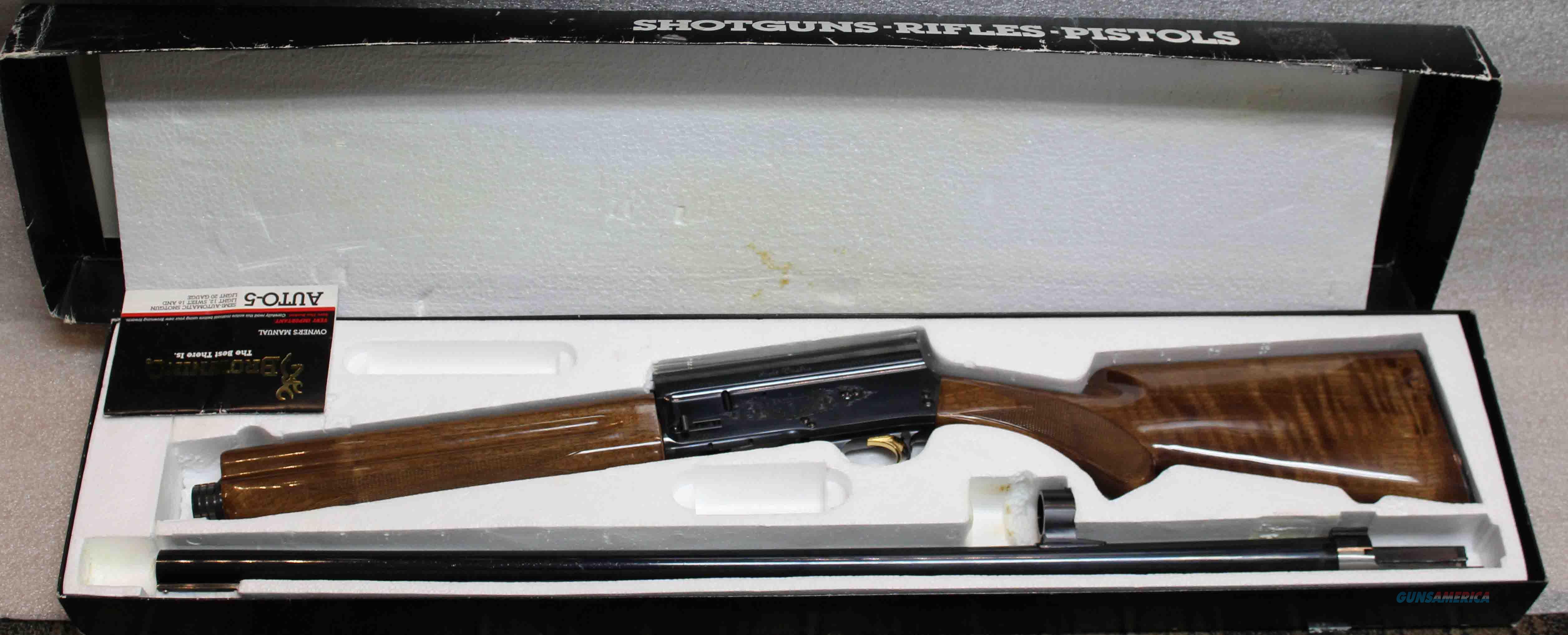 BROWNING A5 LT 12 12 GAUGE 30" VENT RIB INVECTOR JAPAN NEW IN BOX Guns