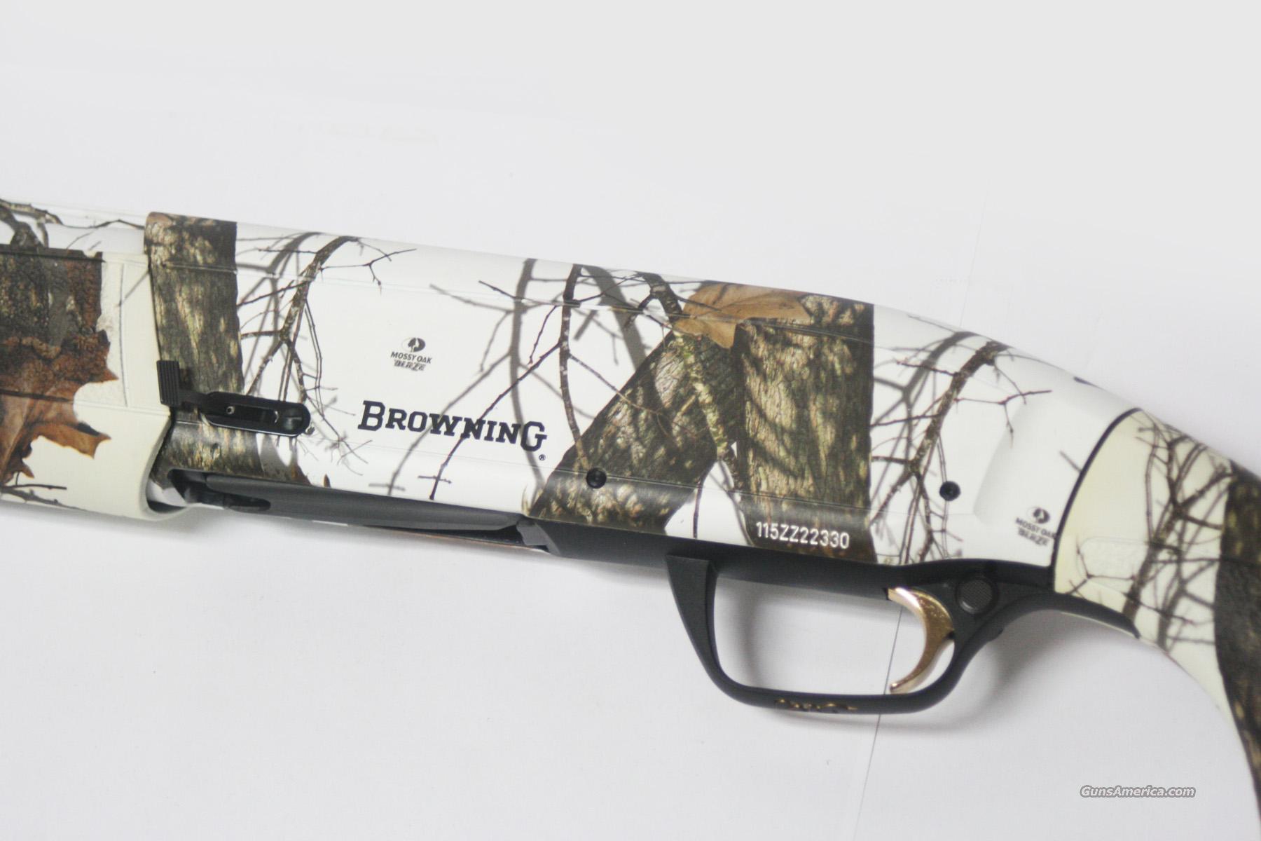 BROWNING MAXUS MOSSY OAK SNOW CAMO 12GA 28" 3.5... for sale