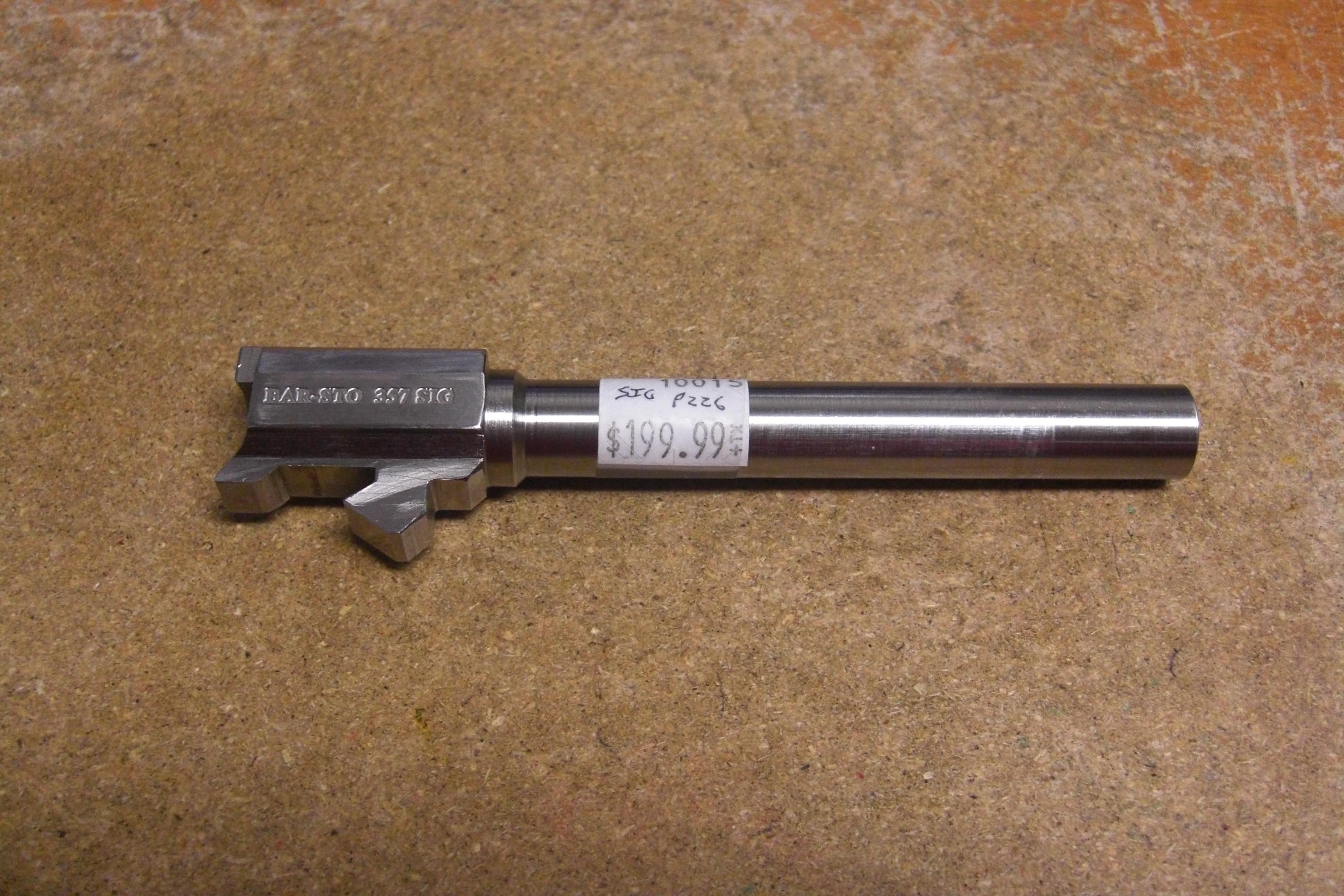 Sig P226 BARSTO .357 SIG barrel for sale at 931737050