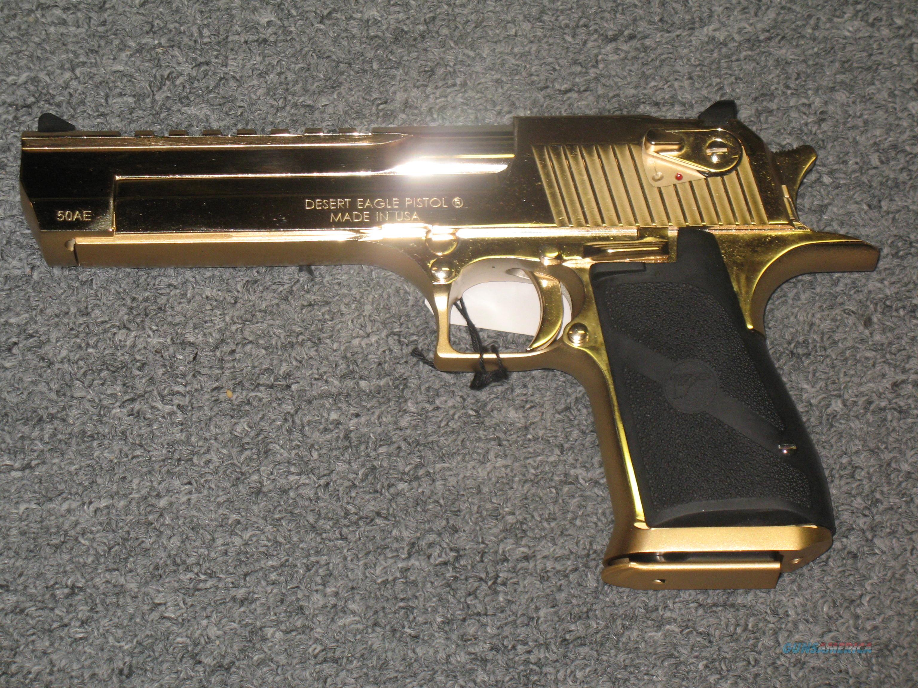24K Gold Magnum Research Desert Eag... for sale at