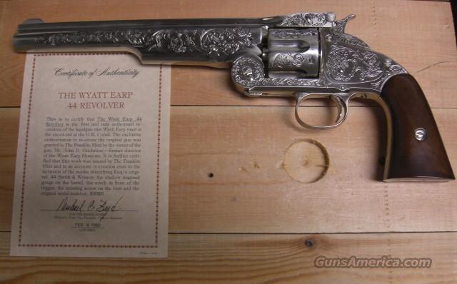 Wyatt Earp .44 revolver:Franklin Mi... for sale at  962734204