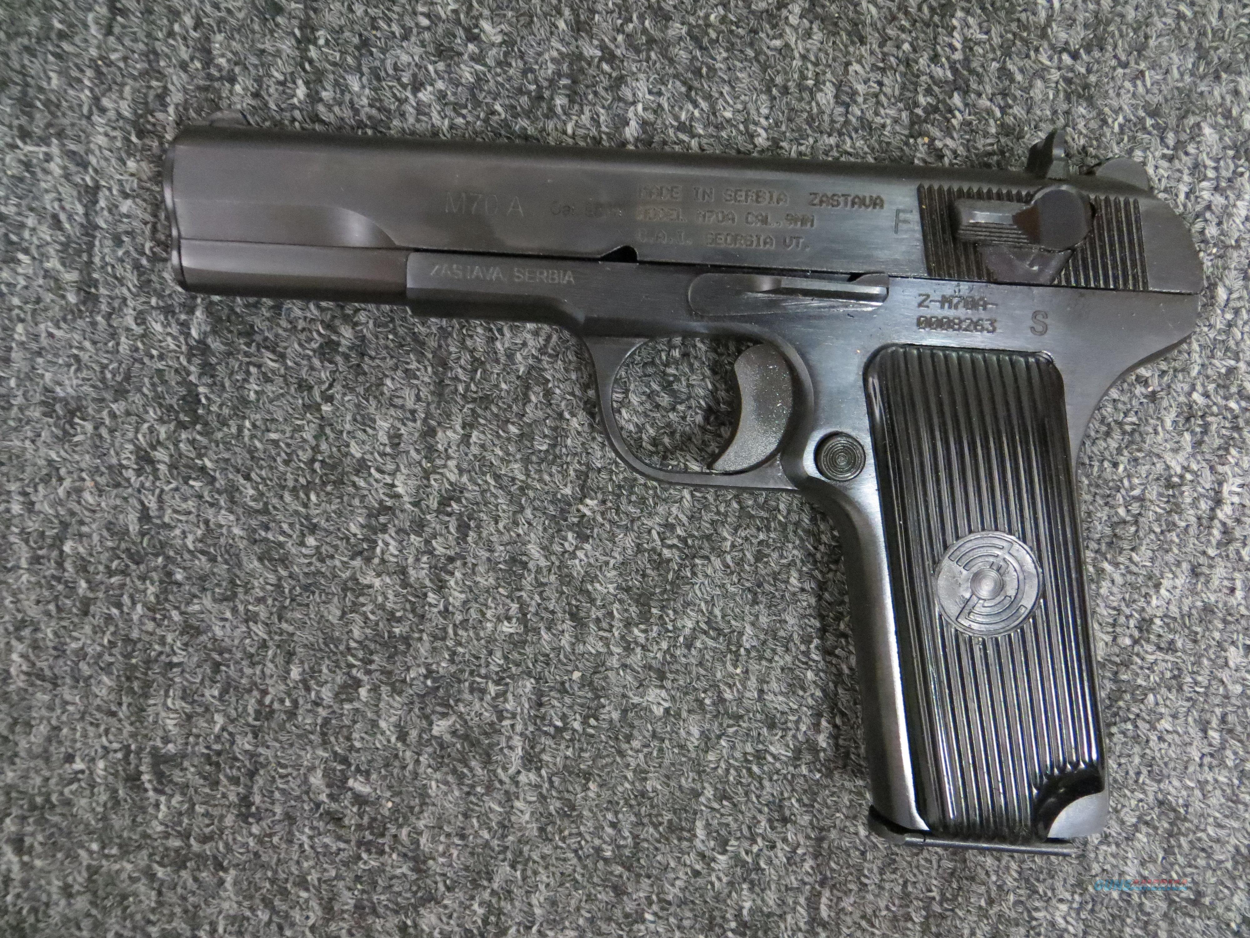 Zastava M70A (new, 9mm) for sale at 966841954