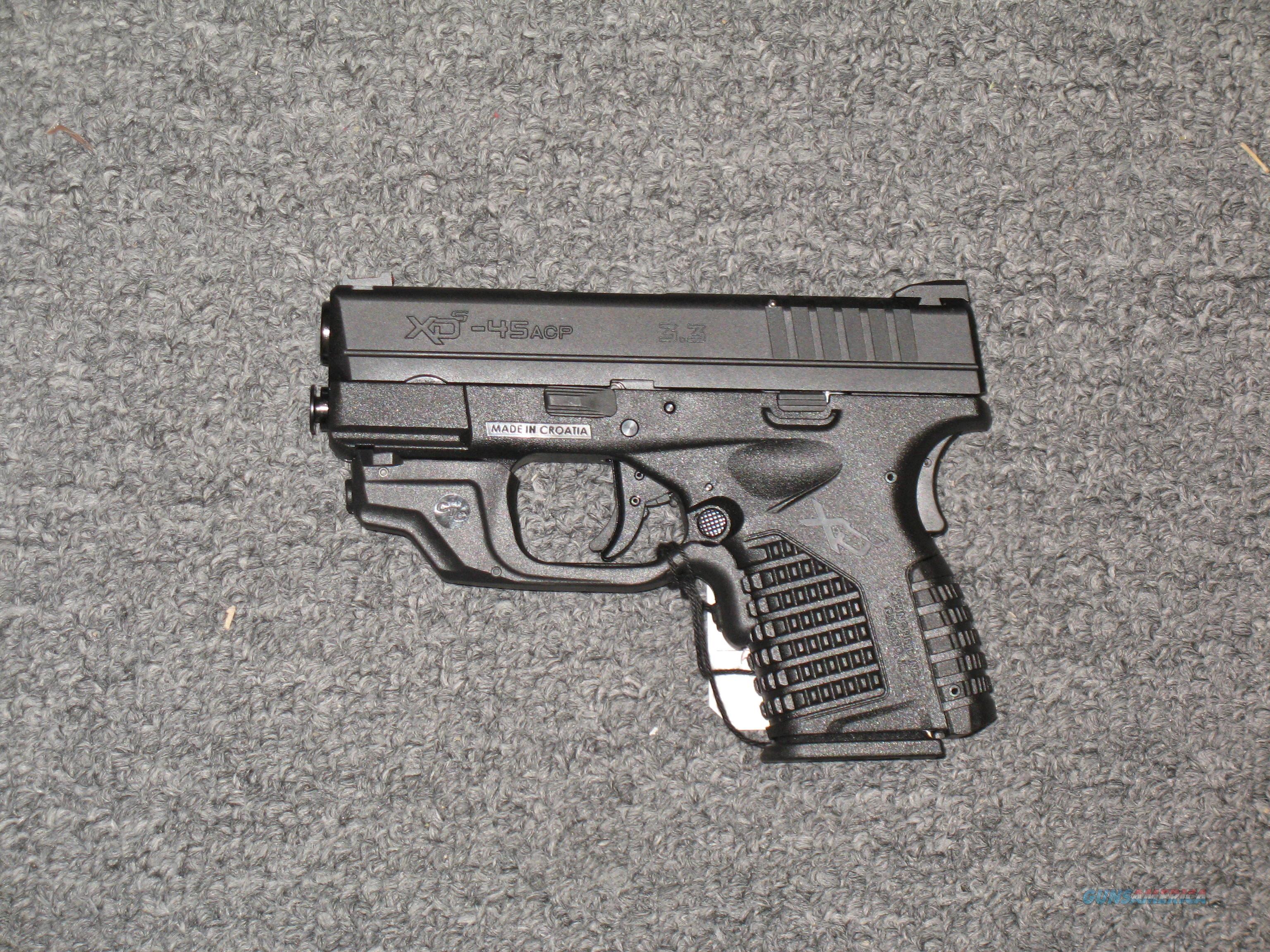 XDS45 w/Crimson Trace red dot lase... for sale at