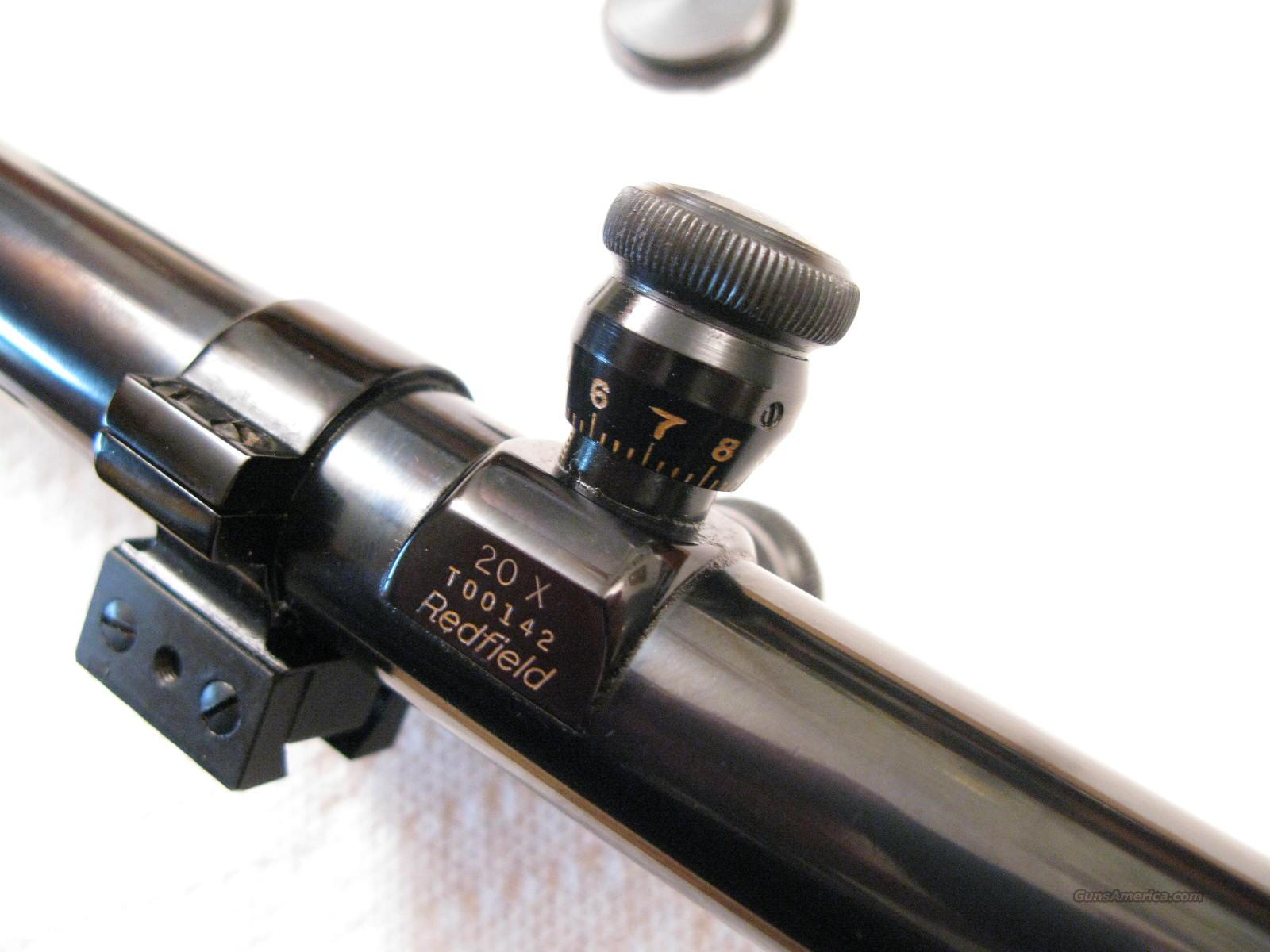 Redfield 20X Target Scope with AO a... for sale at
