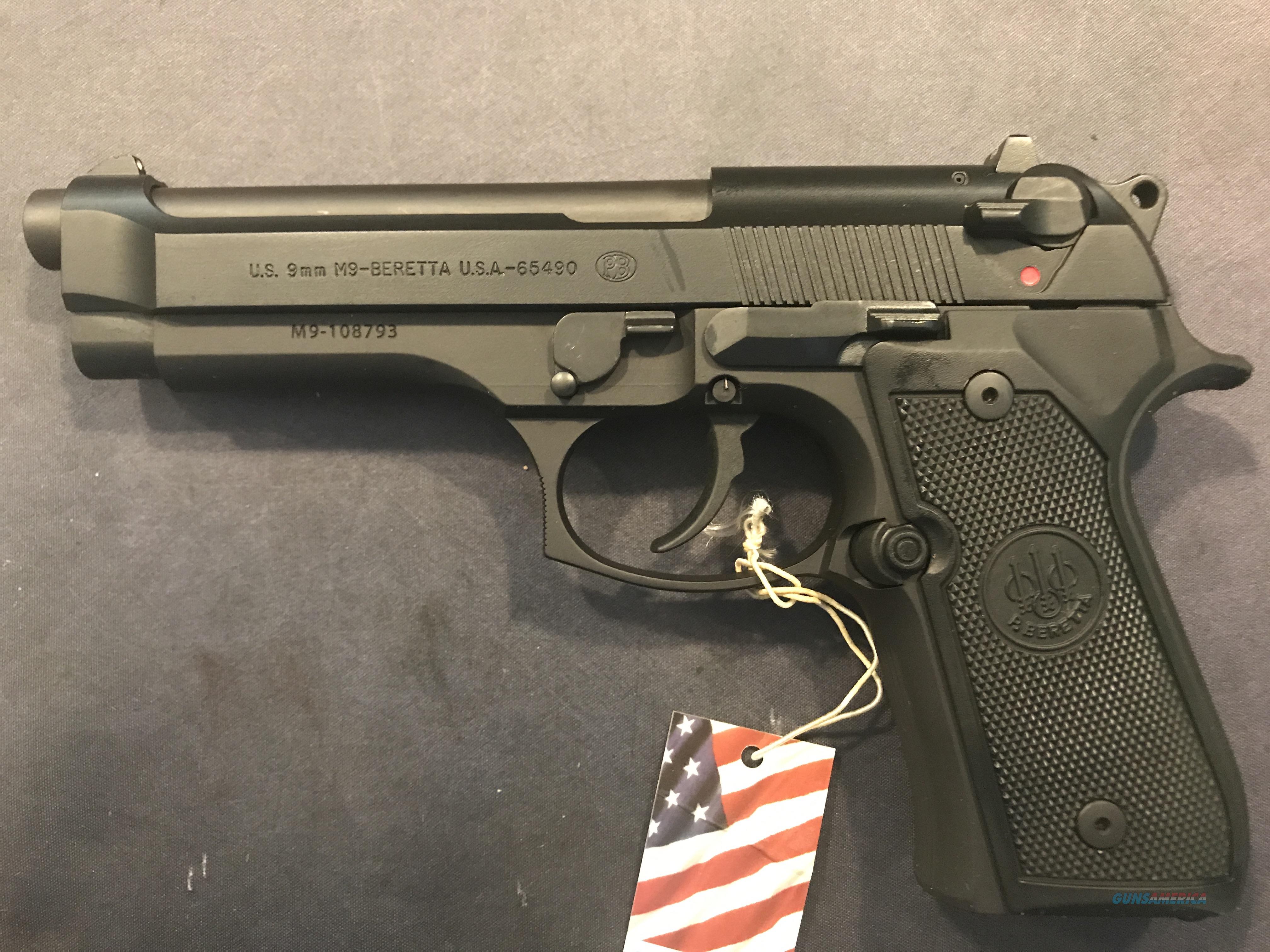 Beretta M9 9mm 15+1 Round Pistol Mo... for sale at Gunsamerica.com ...