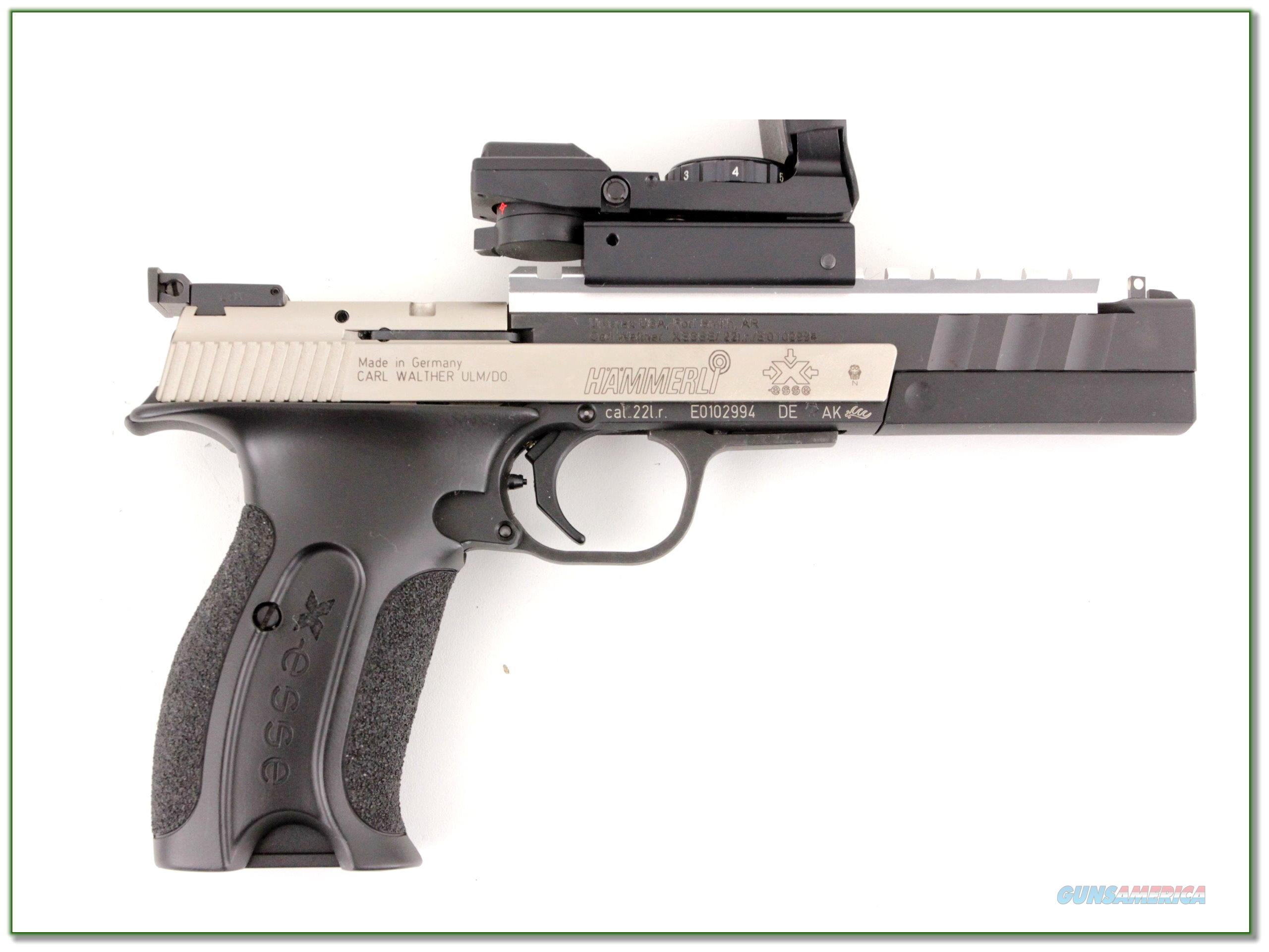 HAMMERLI XESSE 22LR IPSC 6" Barrel... for sale at 901591440